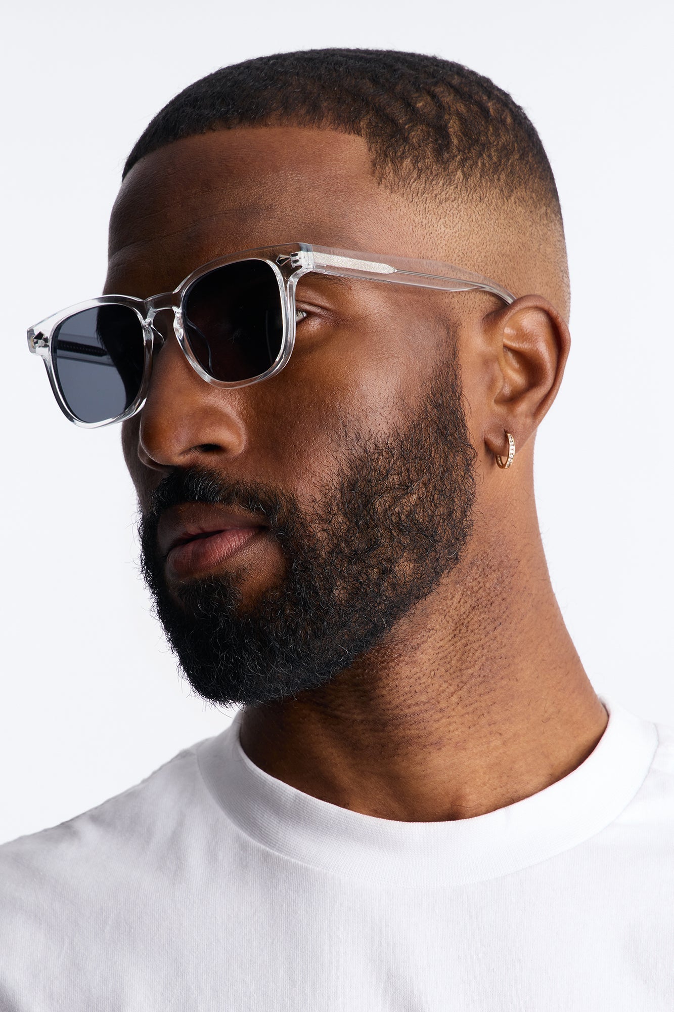 Lightweight Cellulose Propionate Glasses - Clear Fashion Nova
