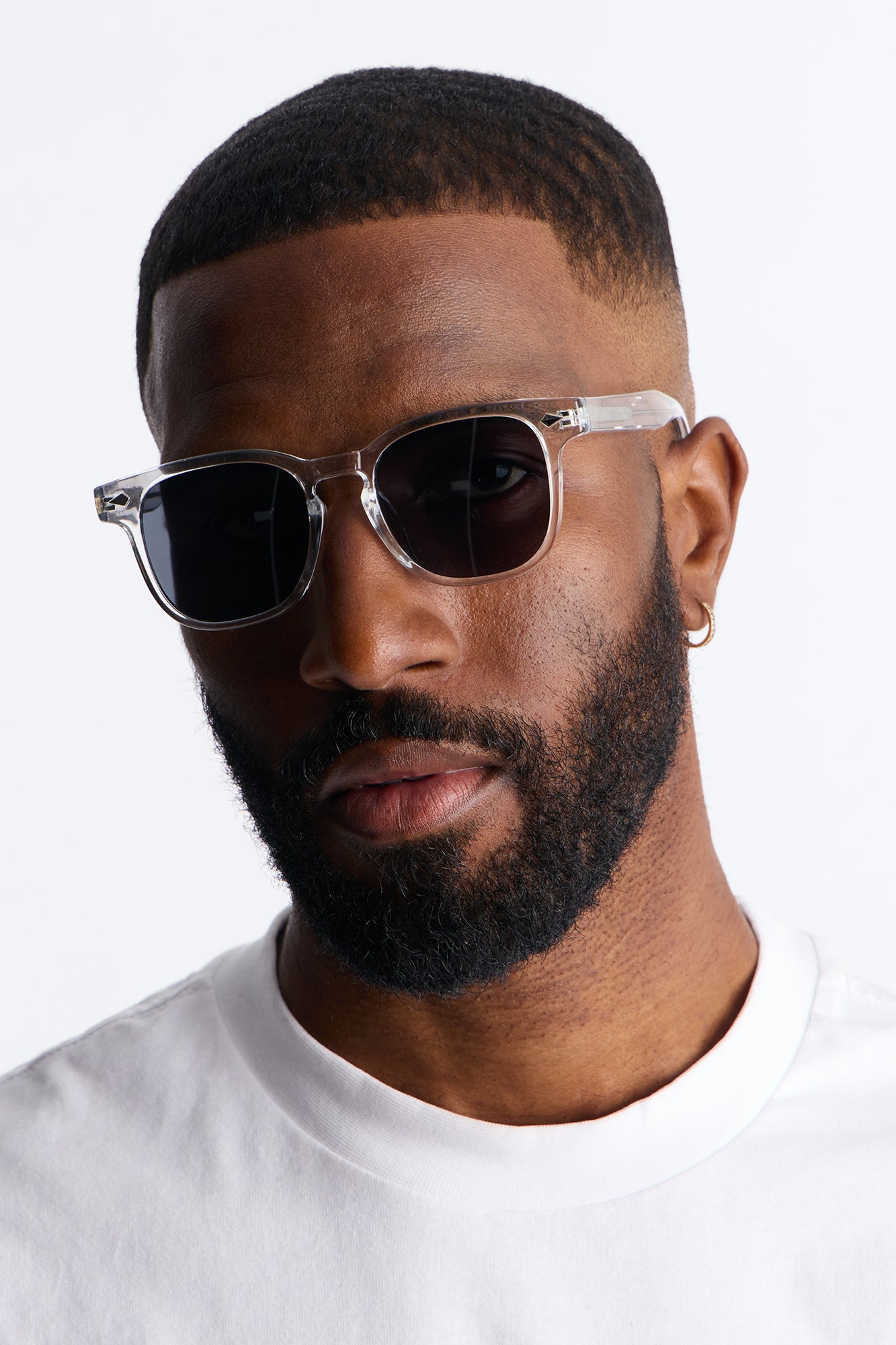 Lightweight Cellulose Propionate Glasses - Clear Fashion Nova