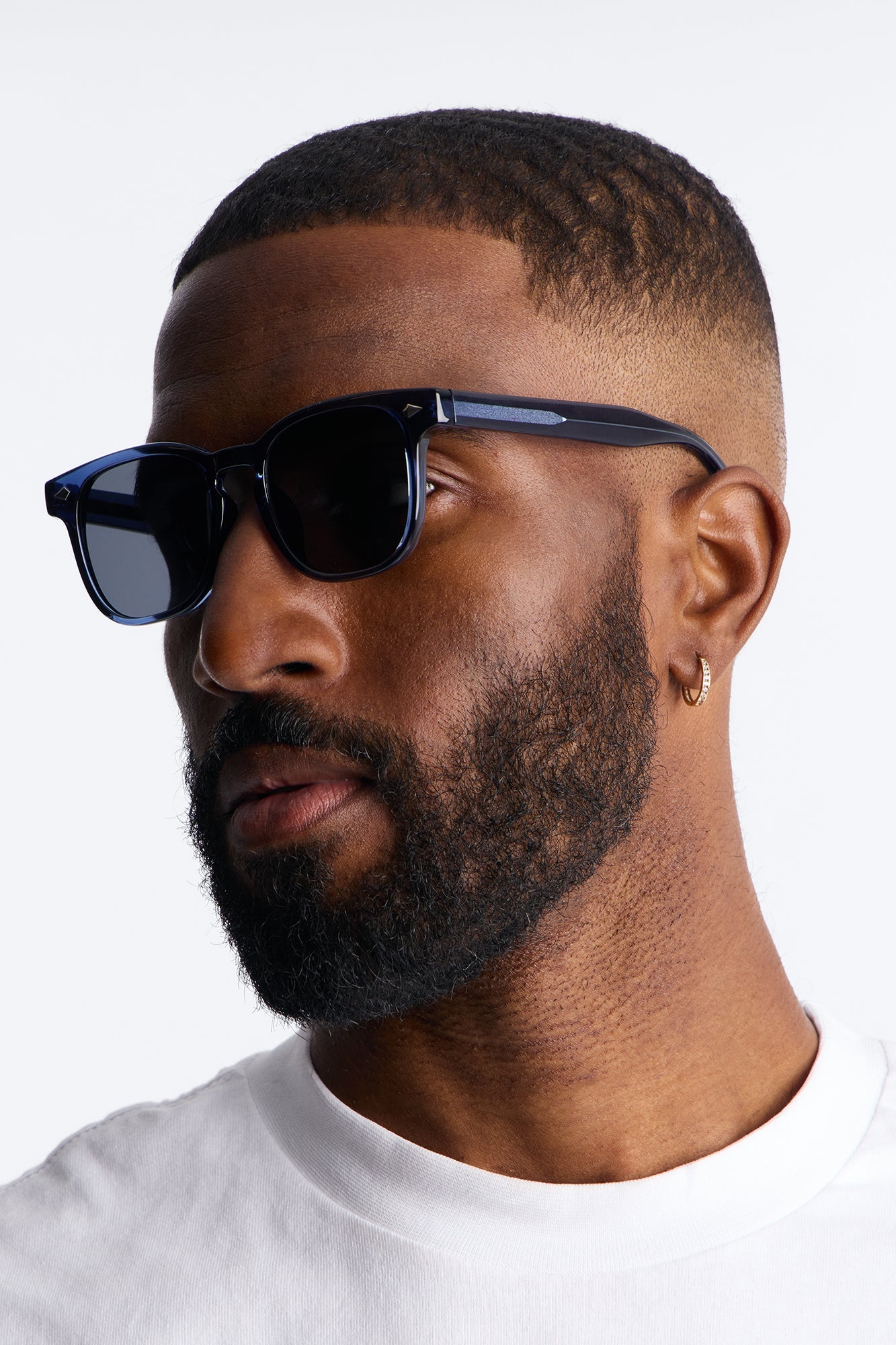 Lightweight Cellulose Propionate Glasses - Blue Fashion Nova
