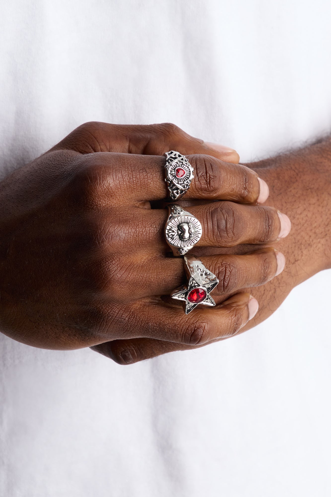 Love Havoc Multi Size Ring Set - Silver Fashion Nova