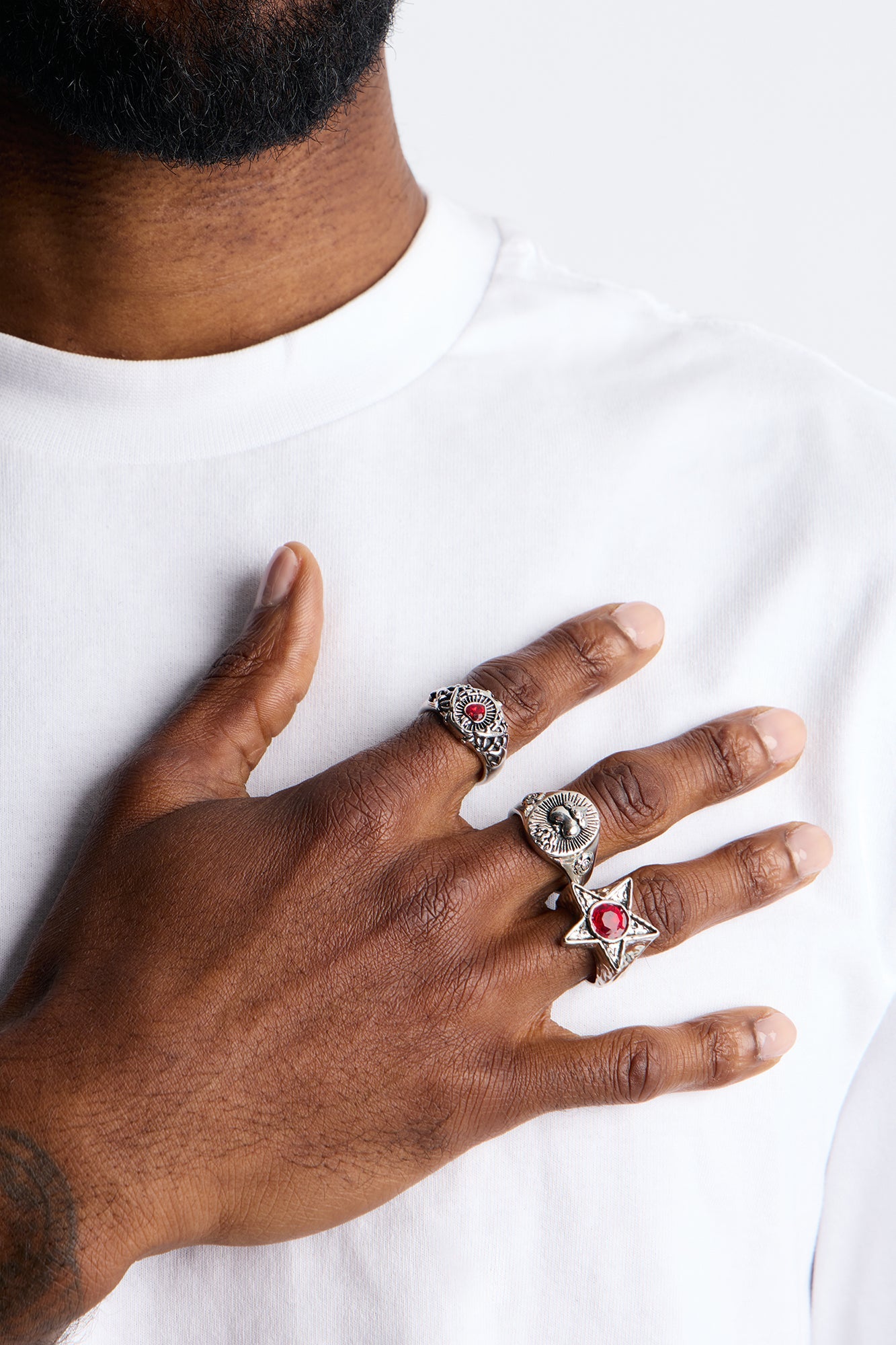 Love Havoc Multi Size Ring Set - Silver Fashion Nova
