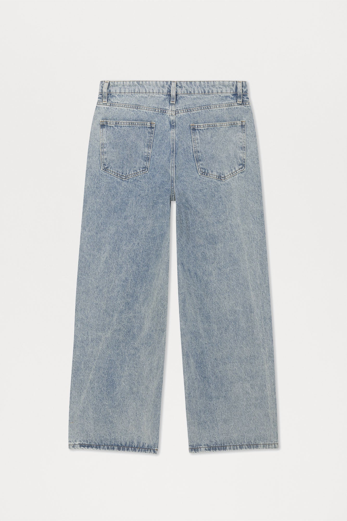 Be About It Distressed Carpenter Baggy Jeans - Light Wash Fashion Nova
