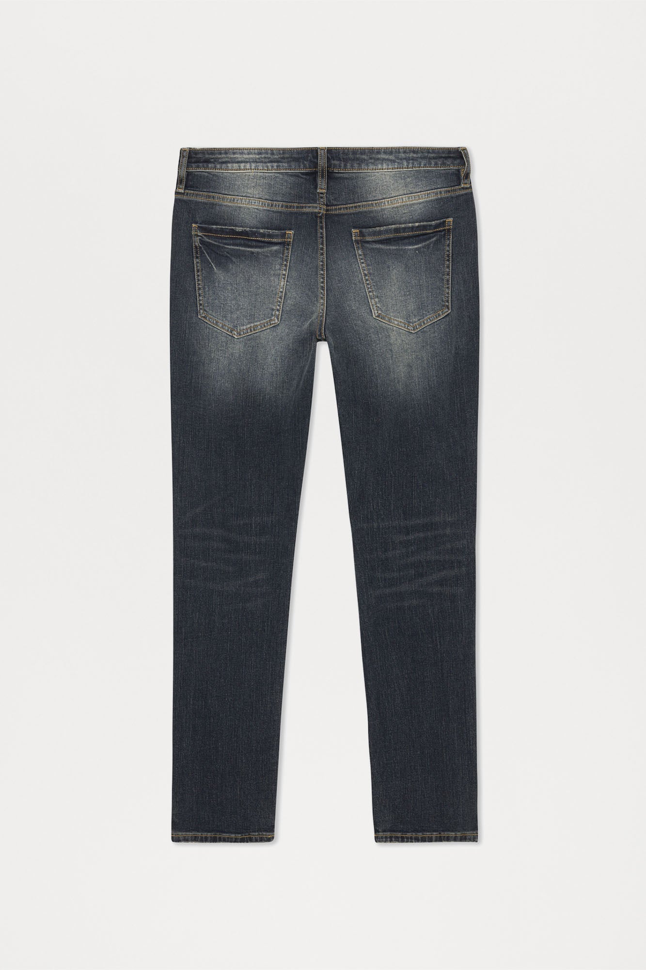 Day To Day Distressed Slim Jeans - Dark Wash Fashion Nova