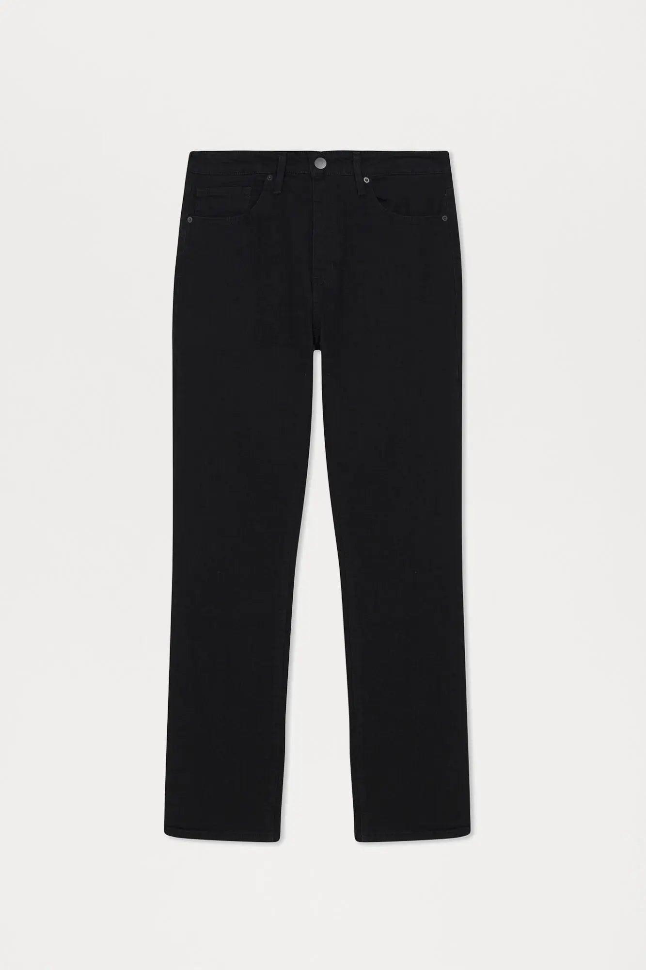 Mike Straight Taper Jeans - Black Fashion Nova