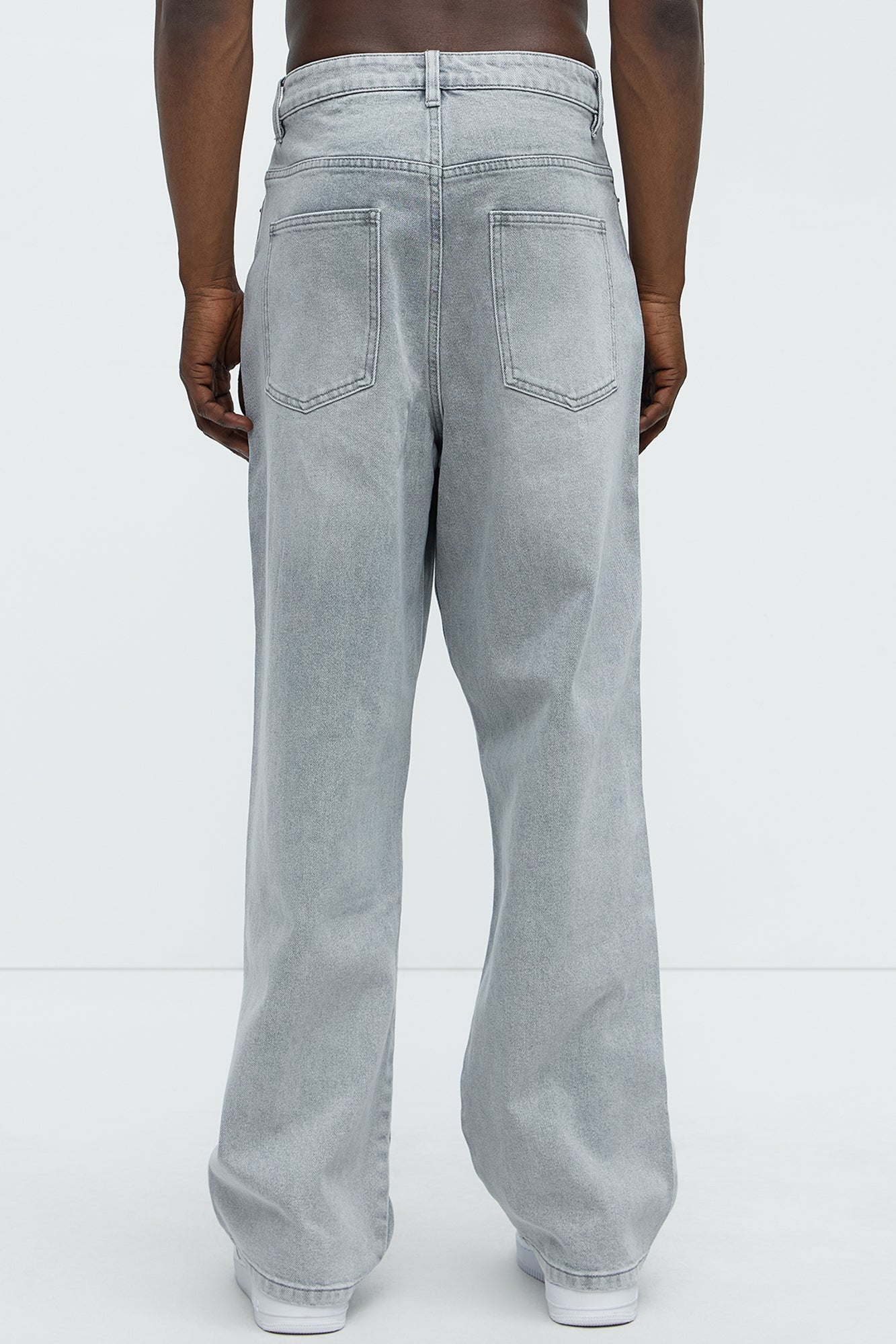 Kylan Classic Baggy Jeans - Slate Grey Fashion Nova