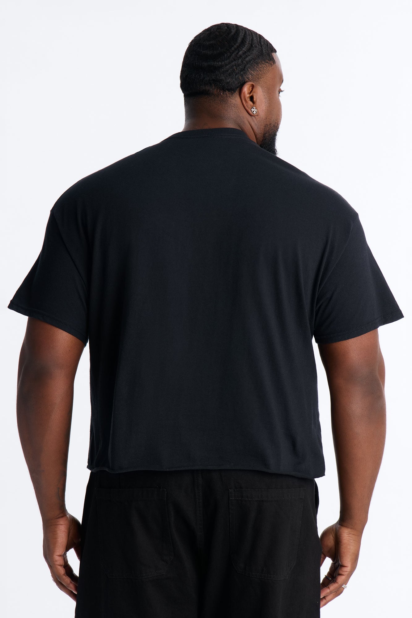 Daredevil And Spiderman Boxy Short Sleeve Tee - Black Fashion Nova