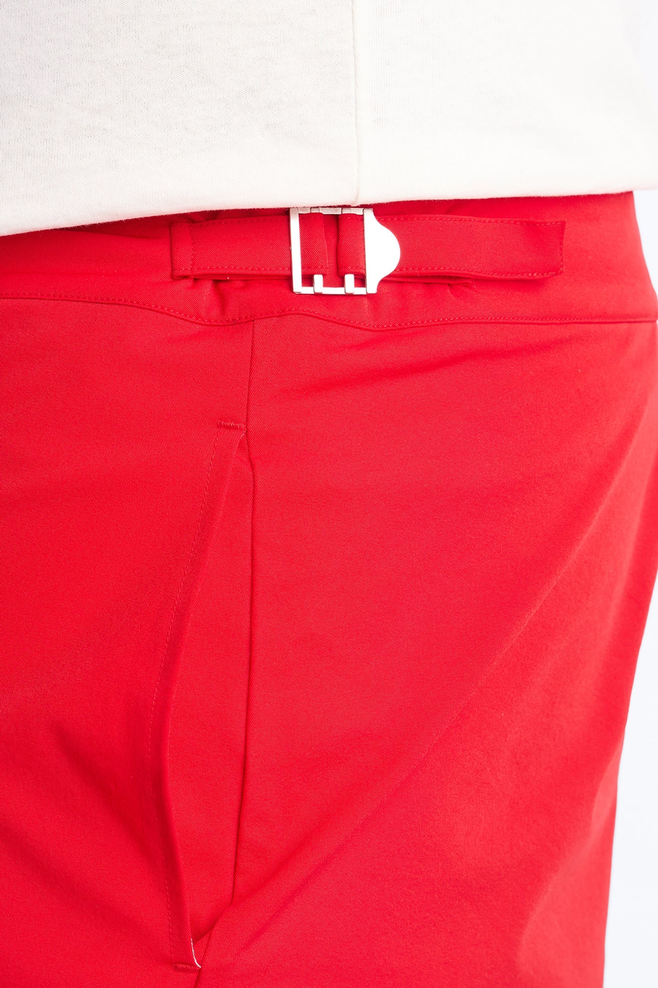 Elevated Stretch Trouser Swim Trunk 6″ - Red Fashion Nova