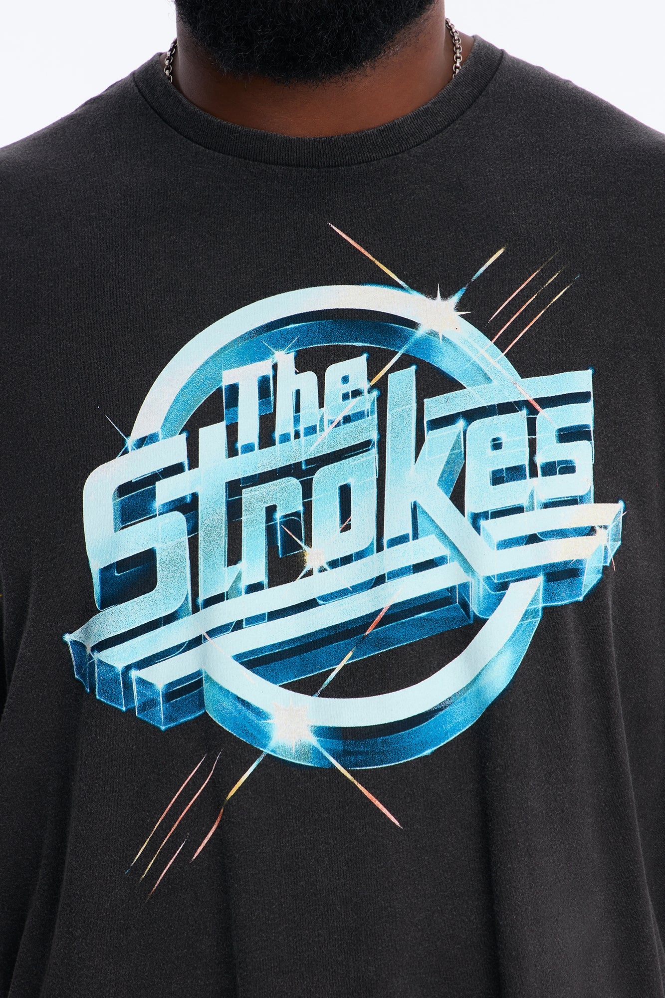 The Strokes Tour 2004 Short Sleeve Tee - Black Fashion Nova