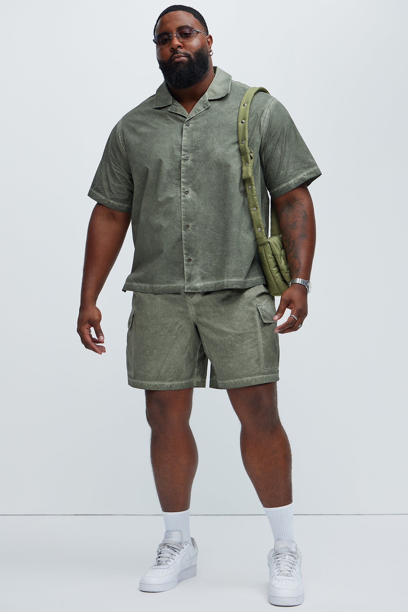 Arlo Shirt - Green Fashion Nova