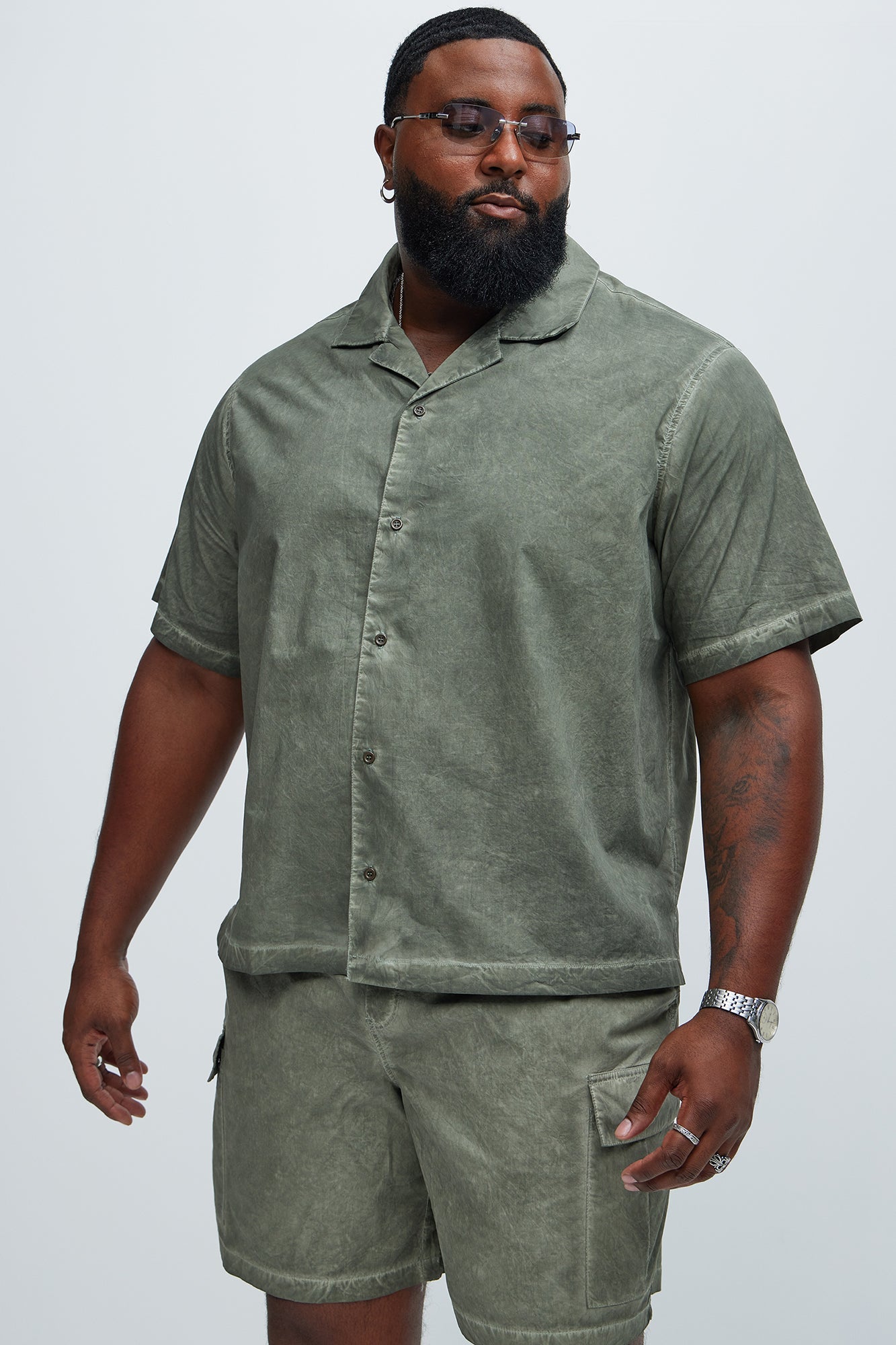 Arlo Shirt - Green Fashion Nova