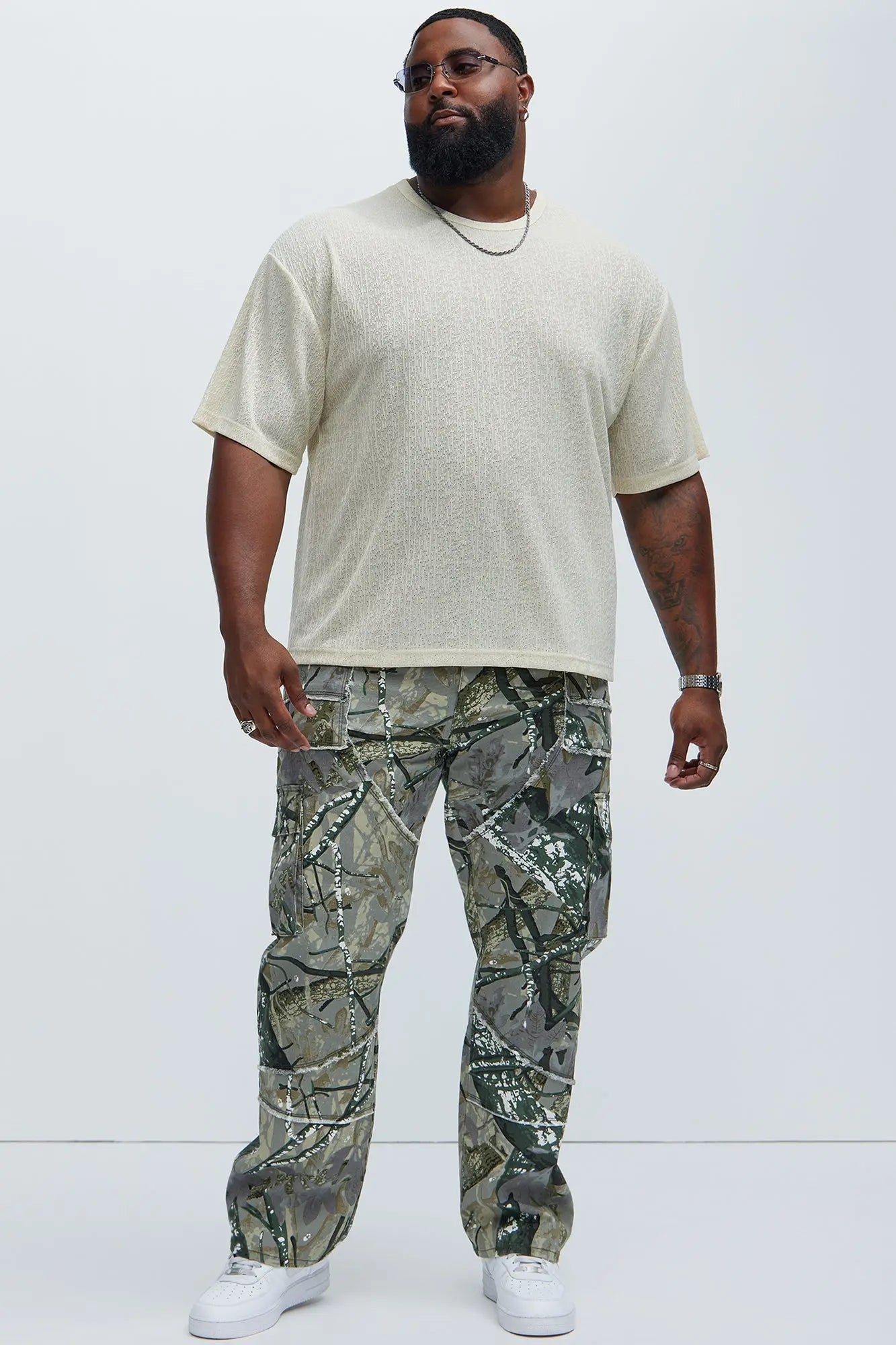 Harvy Straight Pants - Camouflage Fashion Nova