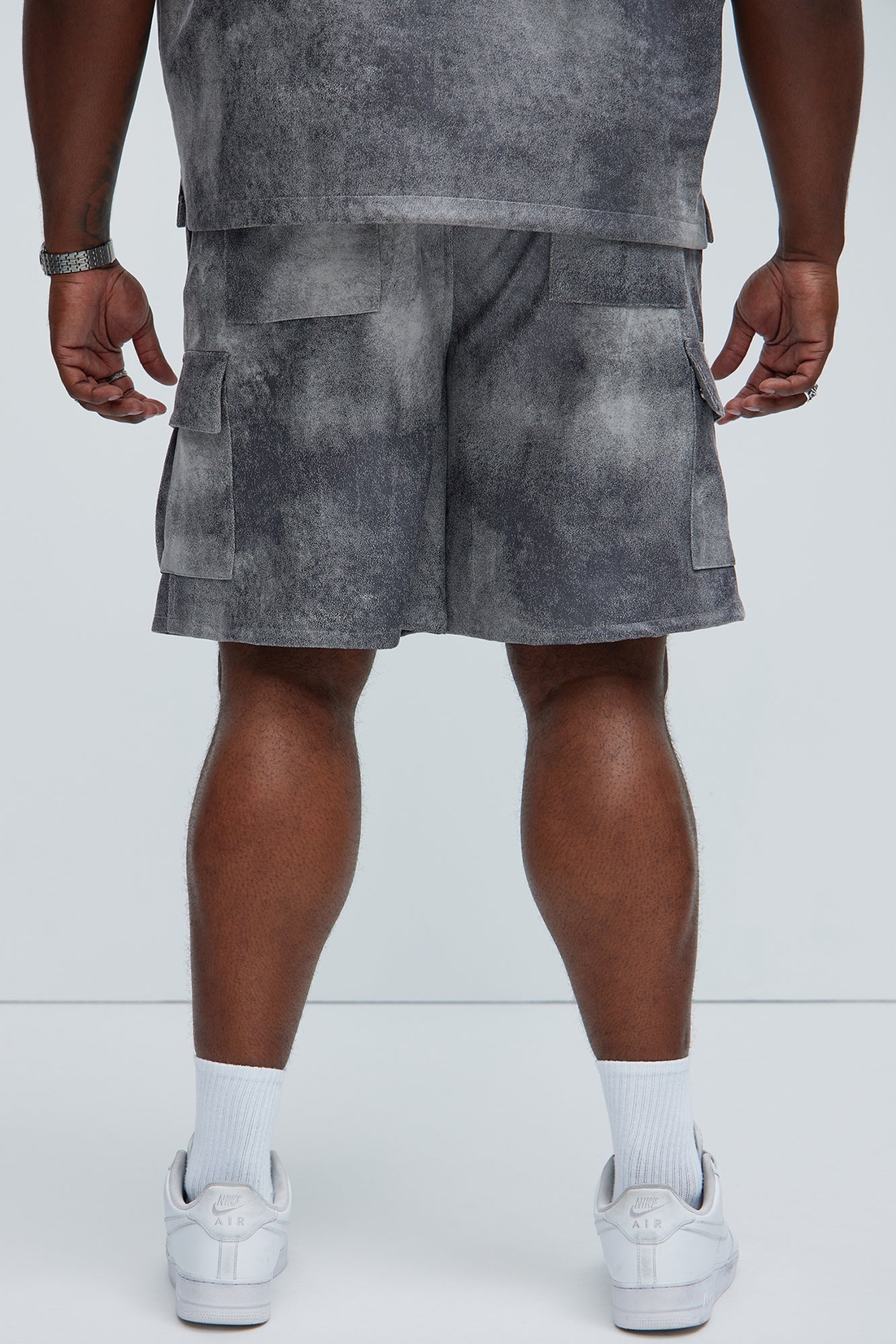 Manor Distressed Shorts - Grey Fashion Nova
