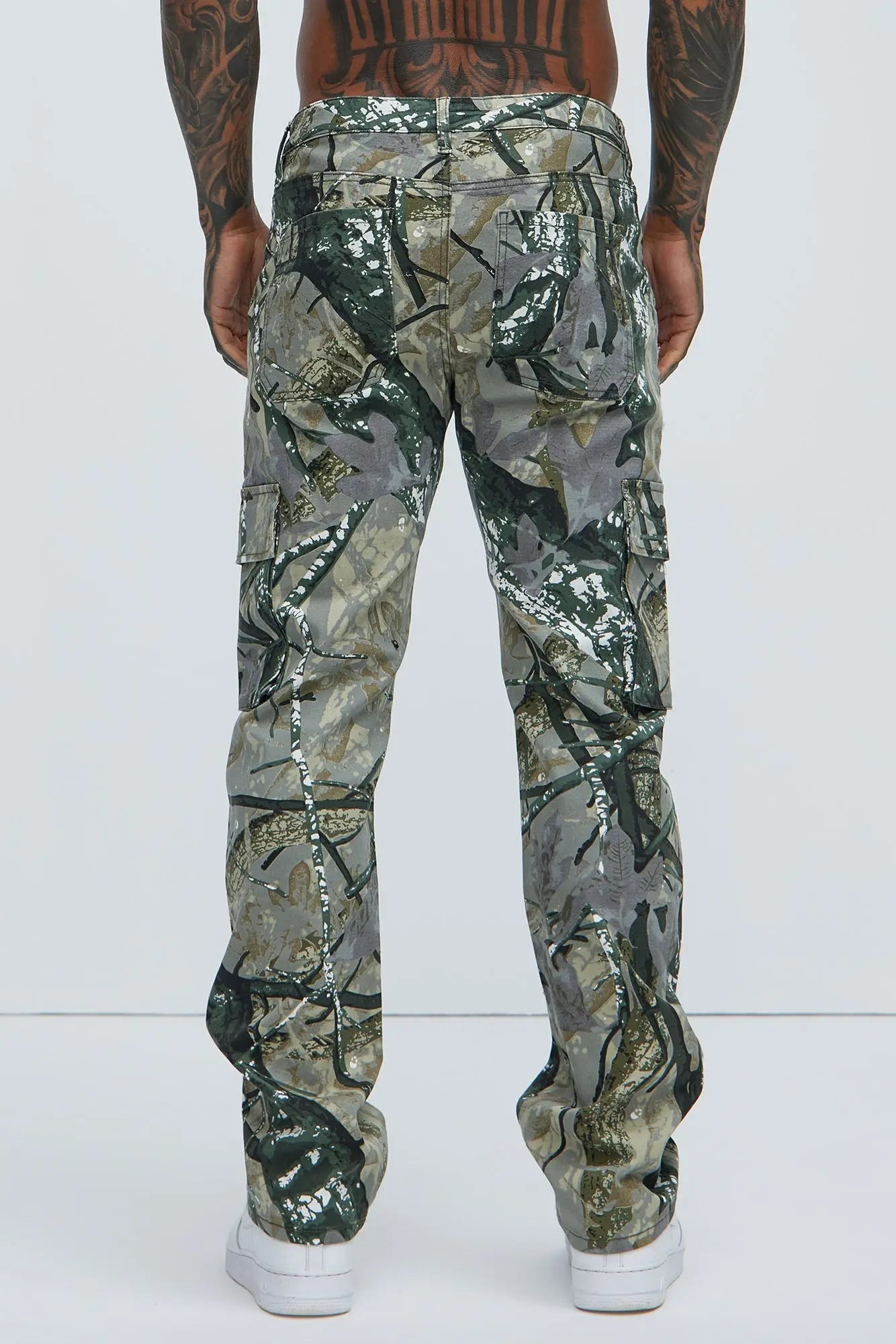 Harvy Straight Pants - Camouflage Fashion Nova