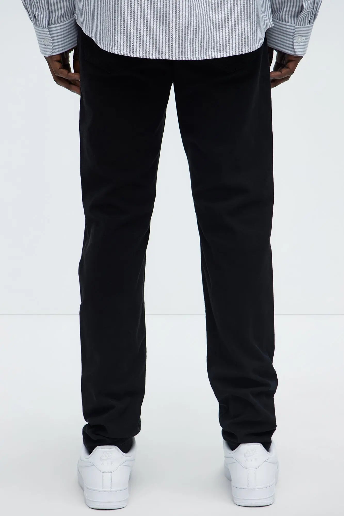 Mac Chino Skinny 5 Pocket Pants - Black Fashion Nova