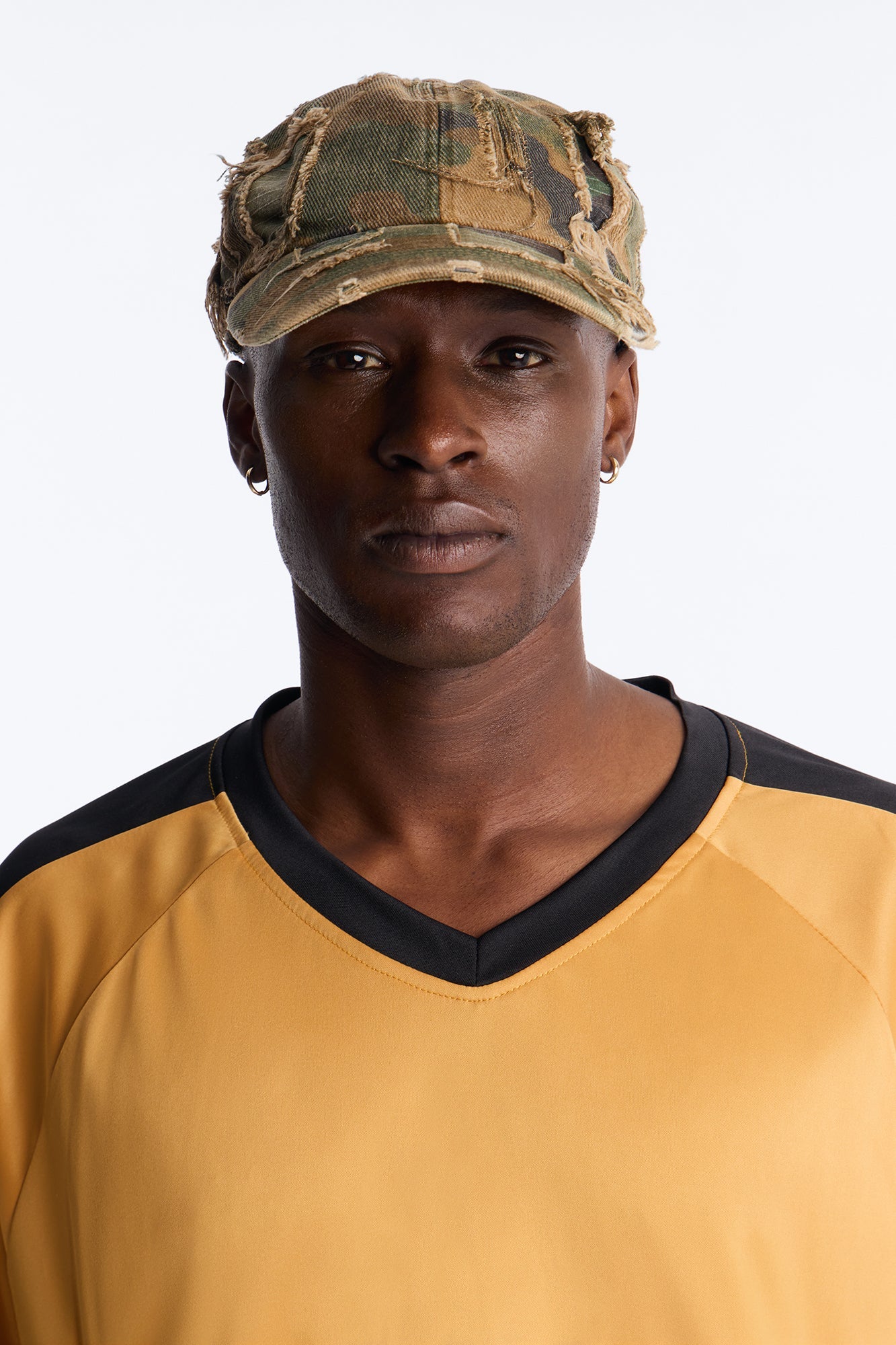 Downtown Distressed Camo Hat - Camouflage Fashion Nova