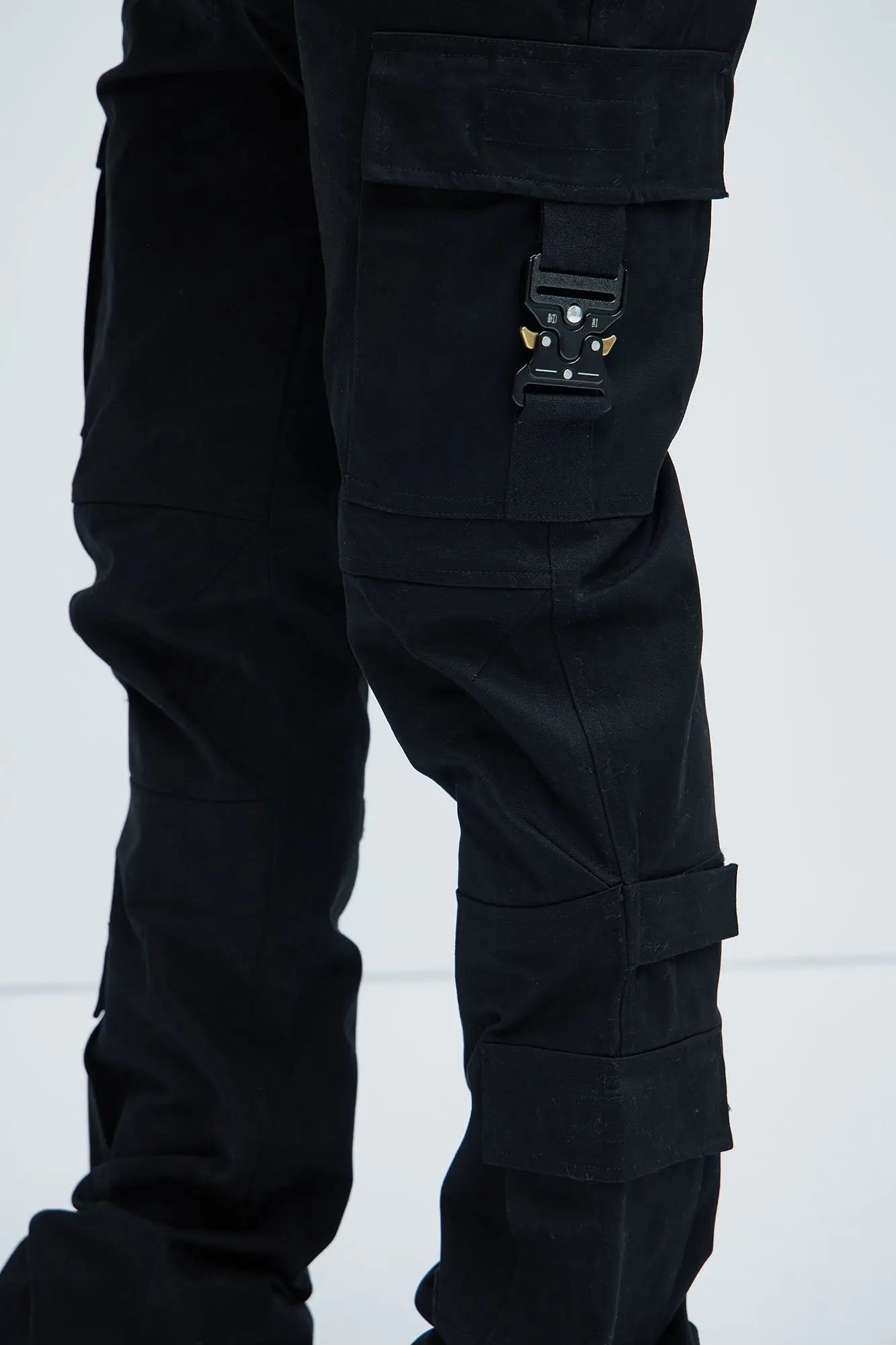 Nikko Slim Flare Pants - Black Fashion Nova