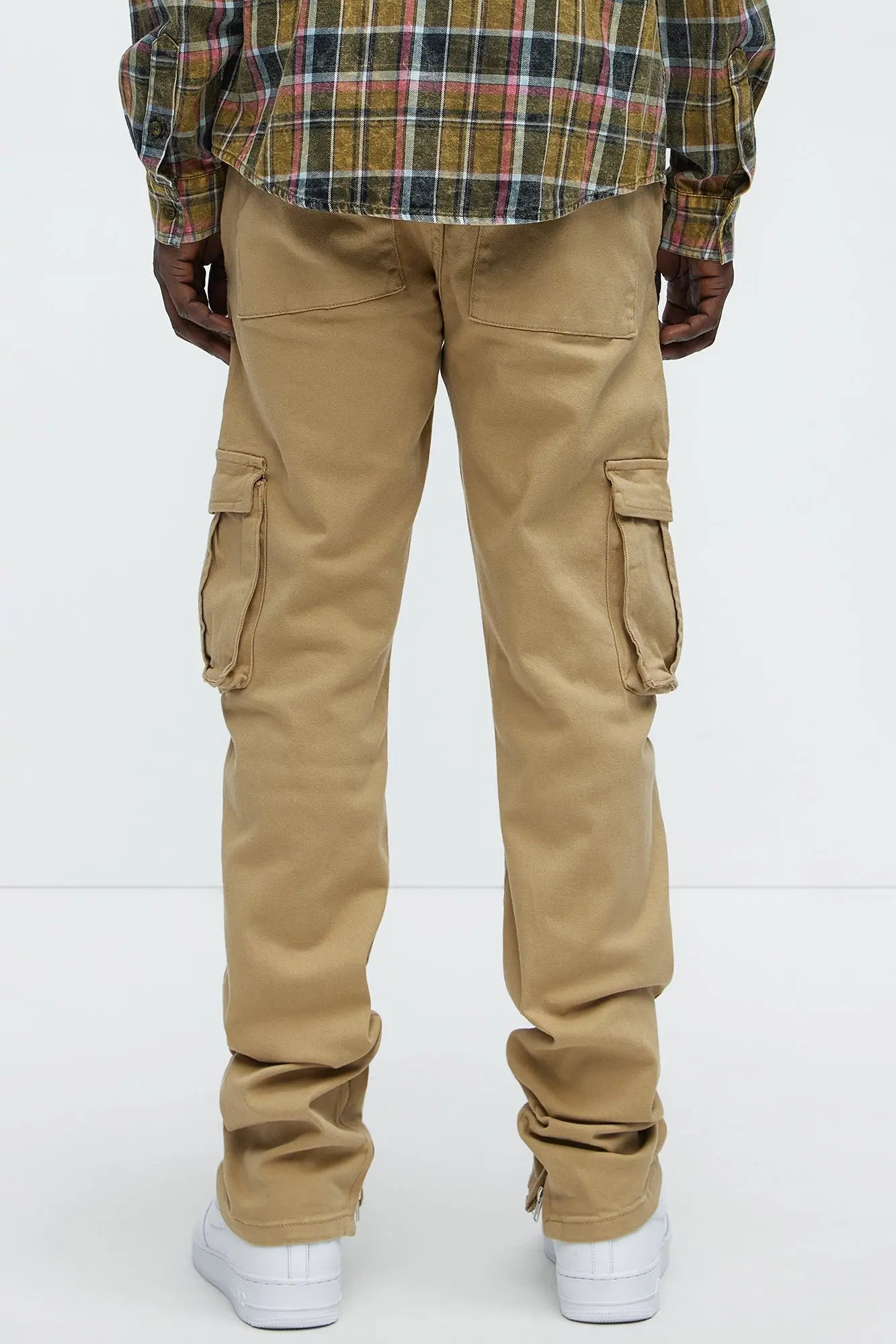 Hunter Slim Cargo Pants - Khaki Fashion Nova
