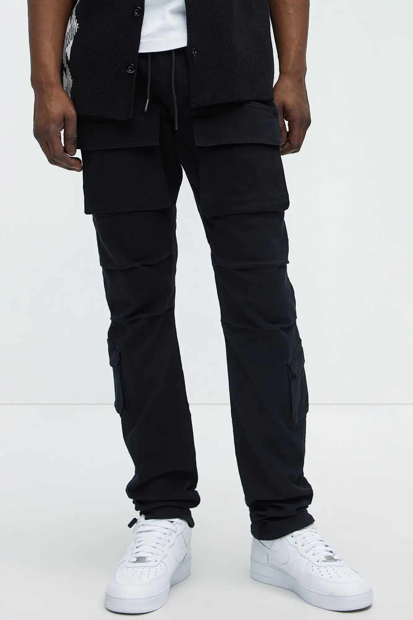 All Good Slim Cargo Pants - Black Fashion Nova