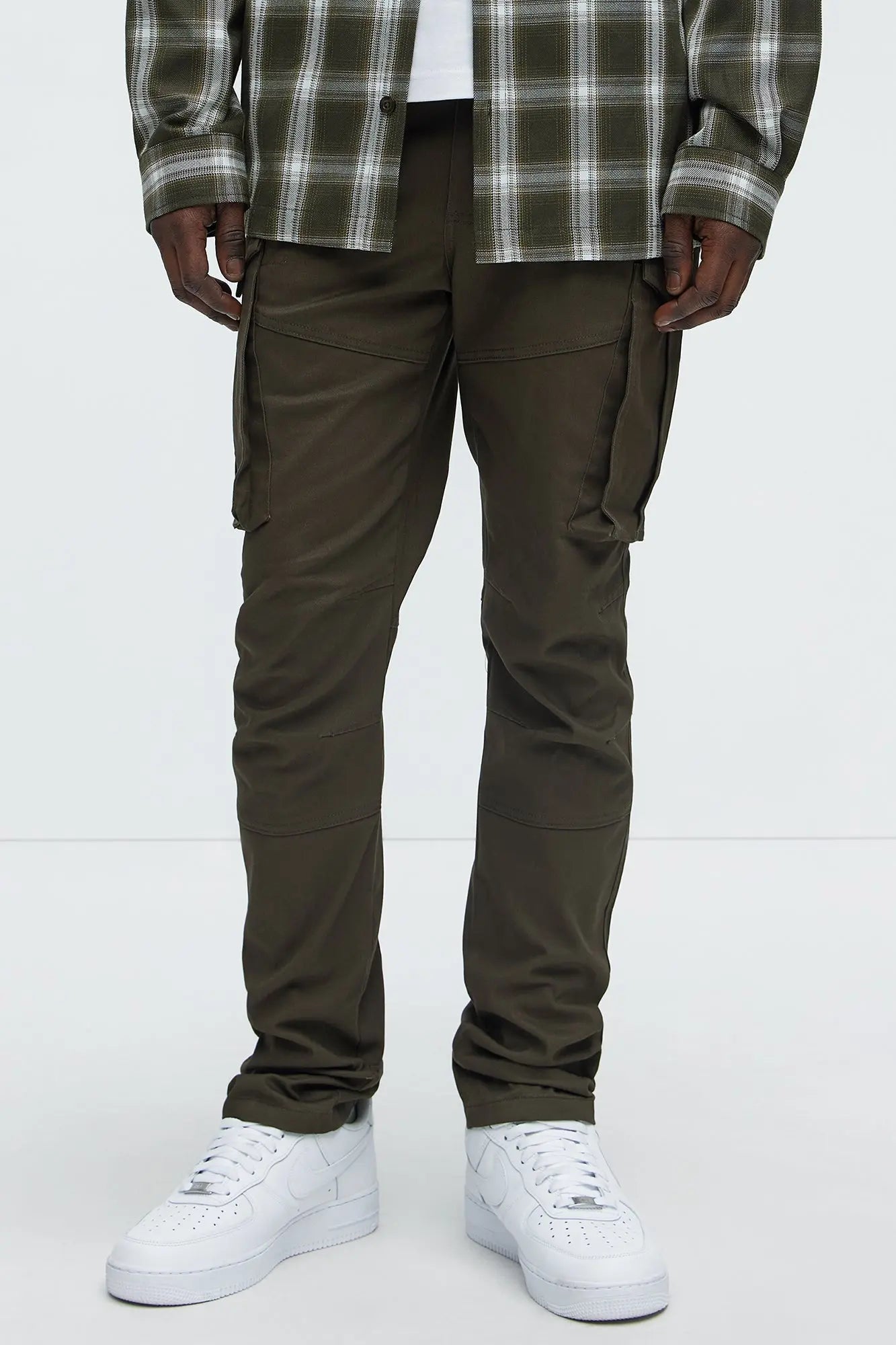 Summer Games Slim Cargo Pants - Olive Fashion Nova