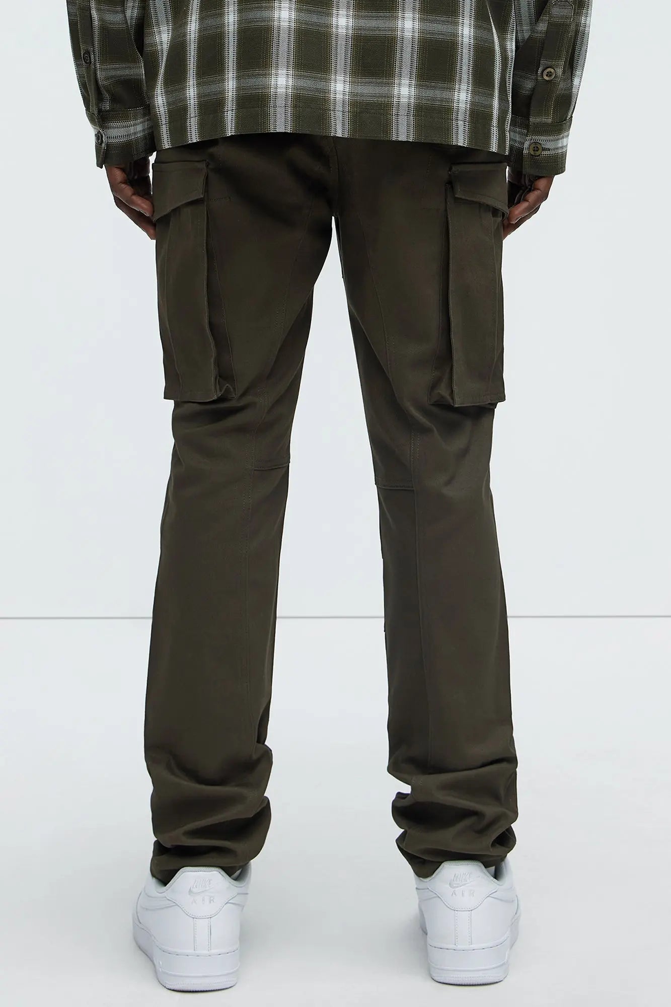 Summer Games Slim Cargo Pants - Olive Fashion Nova