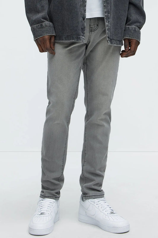 Cornell Skinny Jeans - Grey Fashion Nova