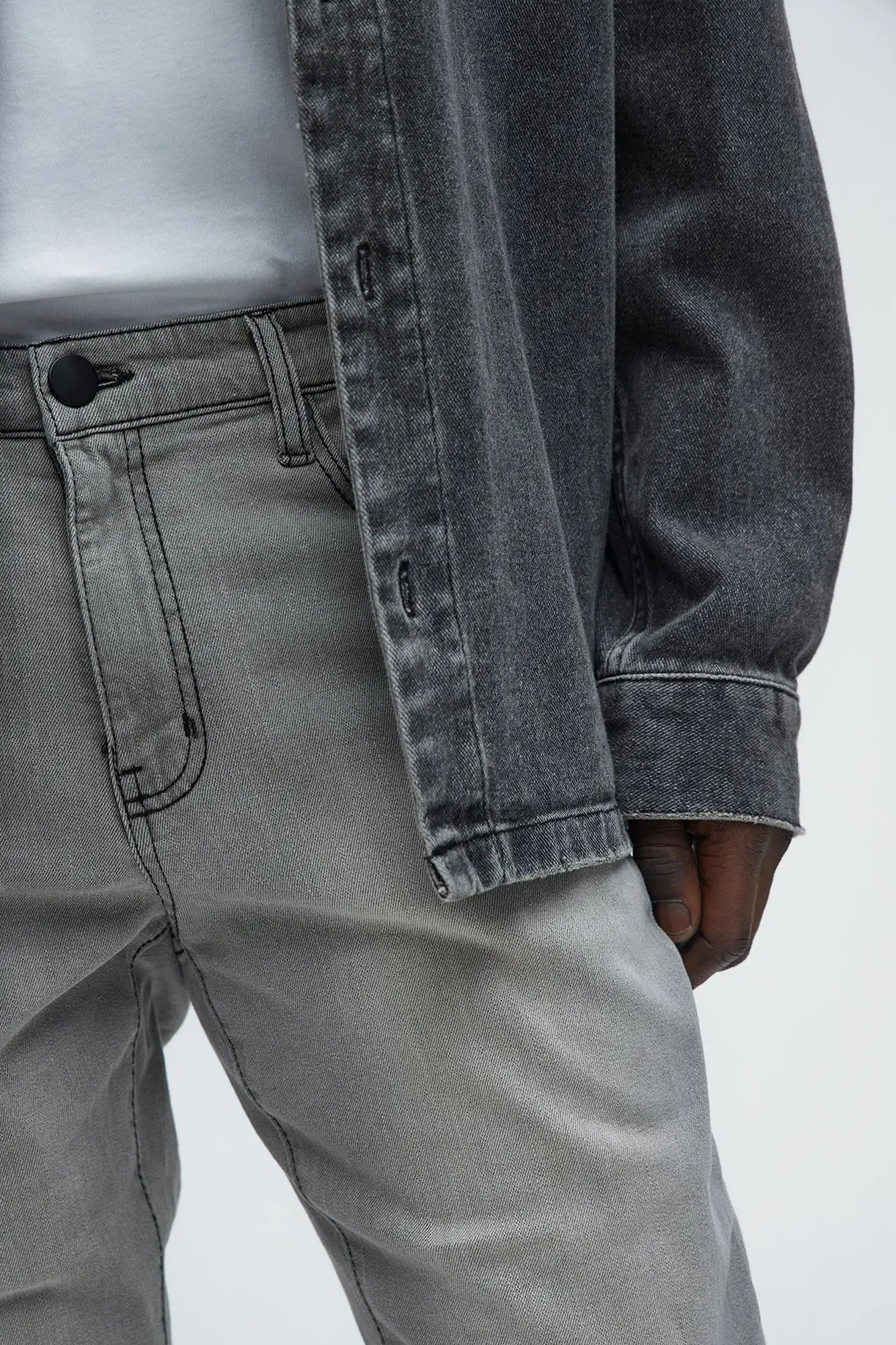 Cornell Skinny Jeans - Grey Fashion Nova
