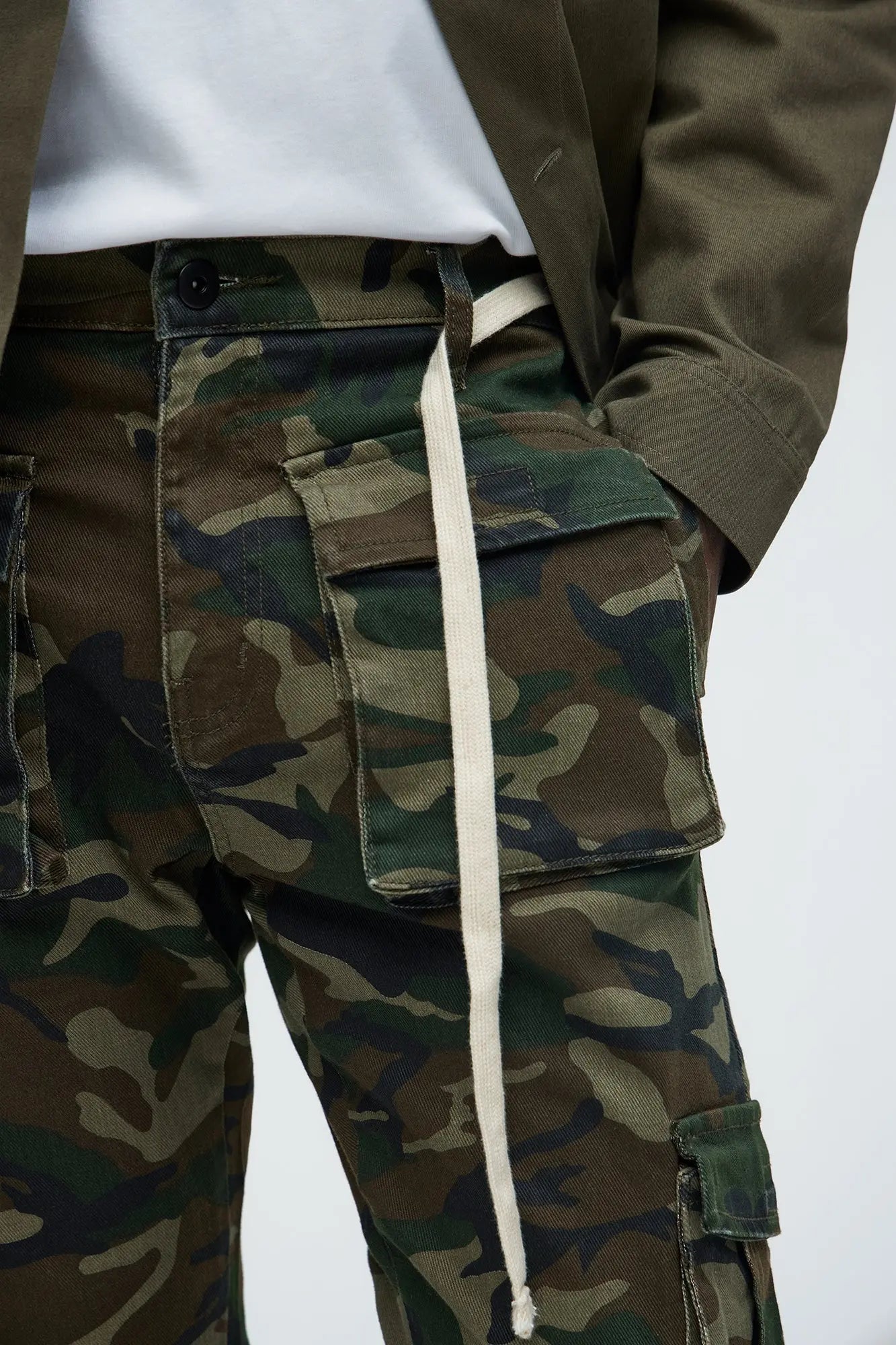 Hunter Slim Cargo Pants - Camouflage Fashion Nova
