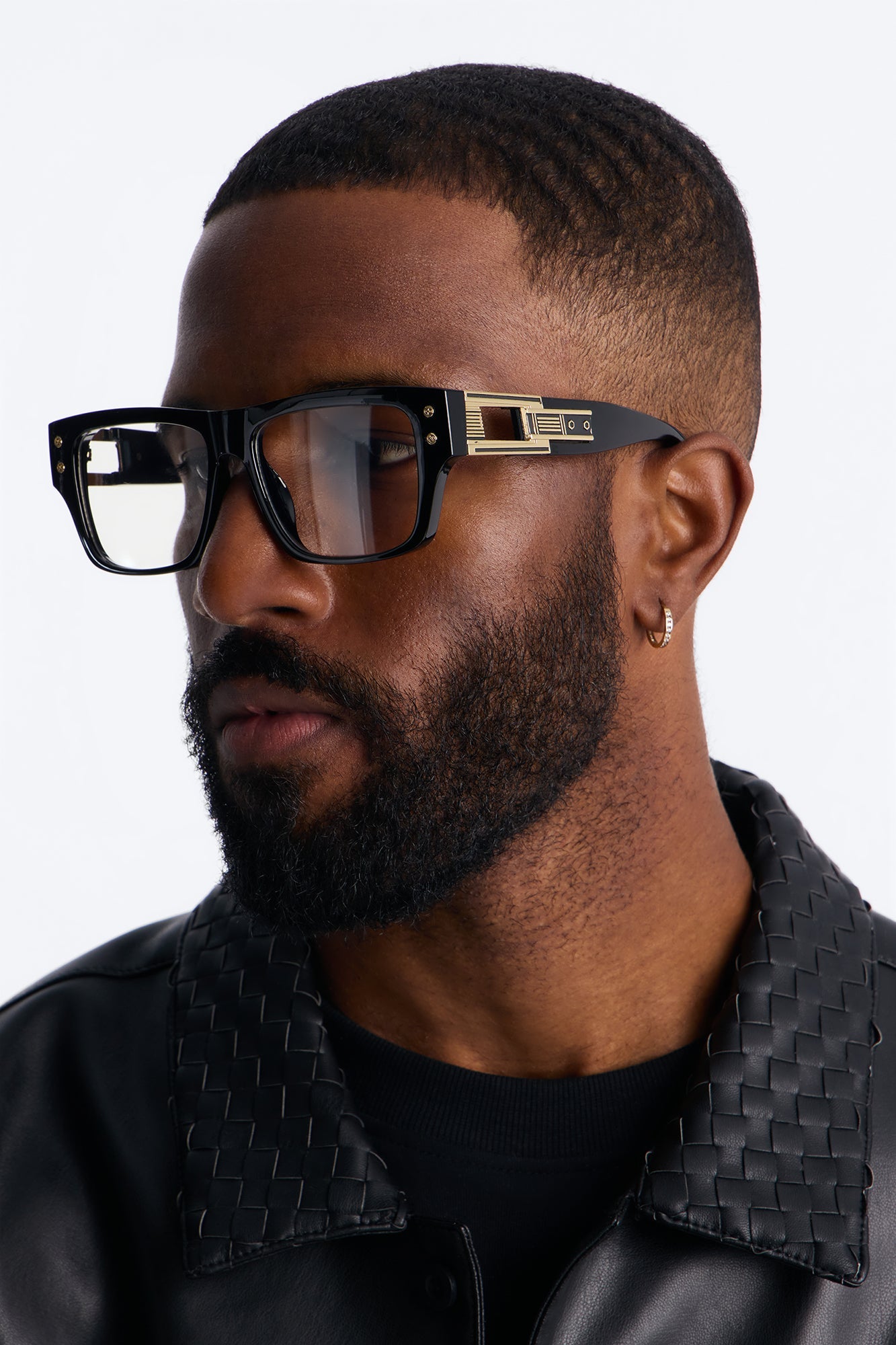 Industrial Insight Square Sunglasses - Black Fashion Nova