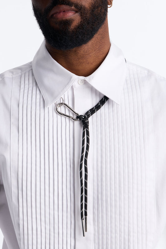 Traveling Nomad Bolo Necklace - Black Fashion Nova