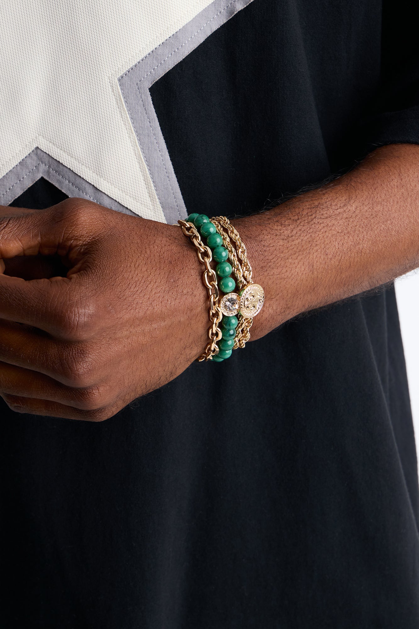 Regal Rendezvous Bracelet Set - Gold Fashion Nova