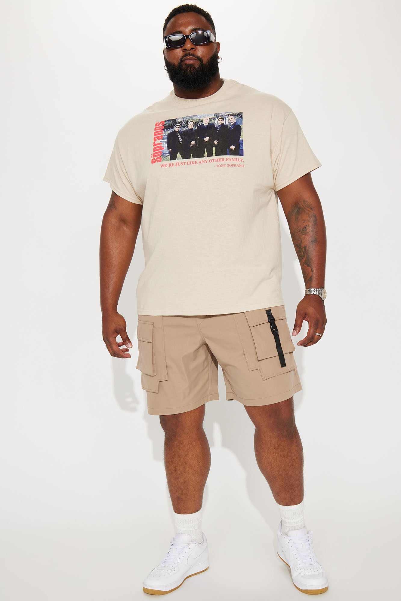 All Cap Utility Nylon Cargo Shorts - Taupe Fashion Nova