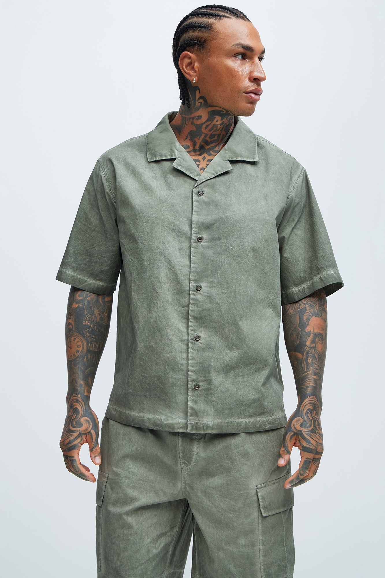Arlo Shirt - Green Fashion Nova