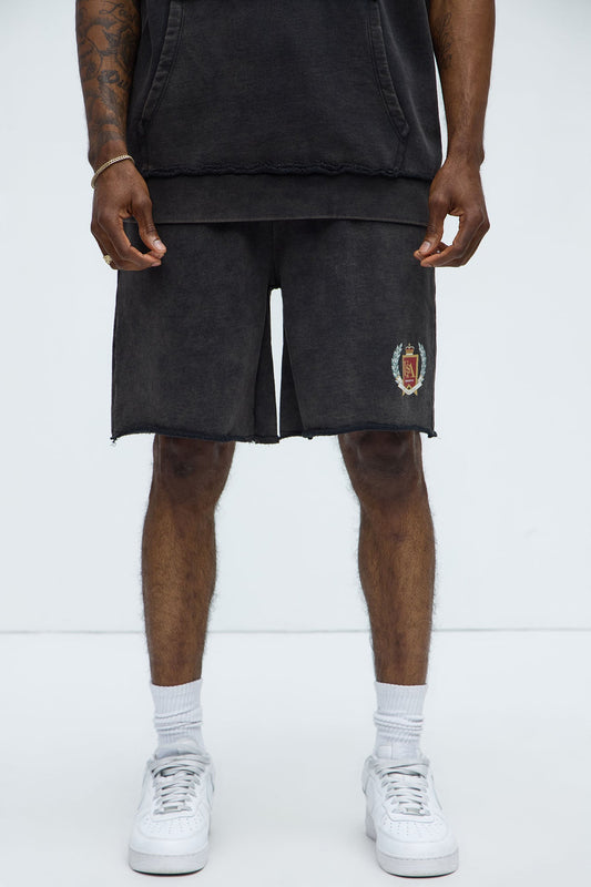 Utah Sweatshorts - Black Fashion Nova