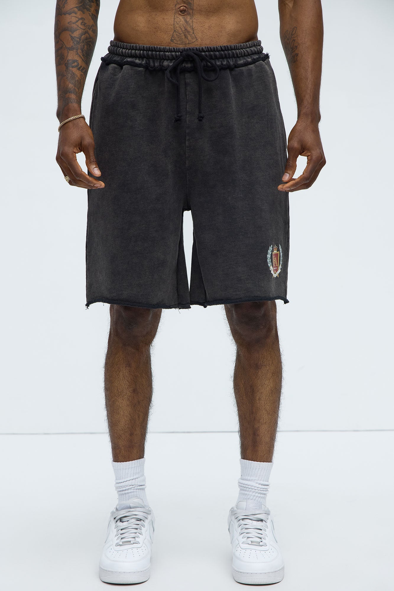Utah Sweatshorts - Black Fashion Nova