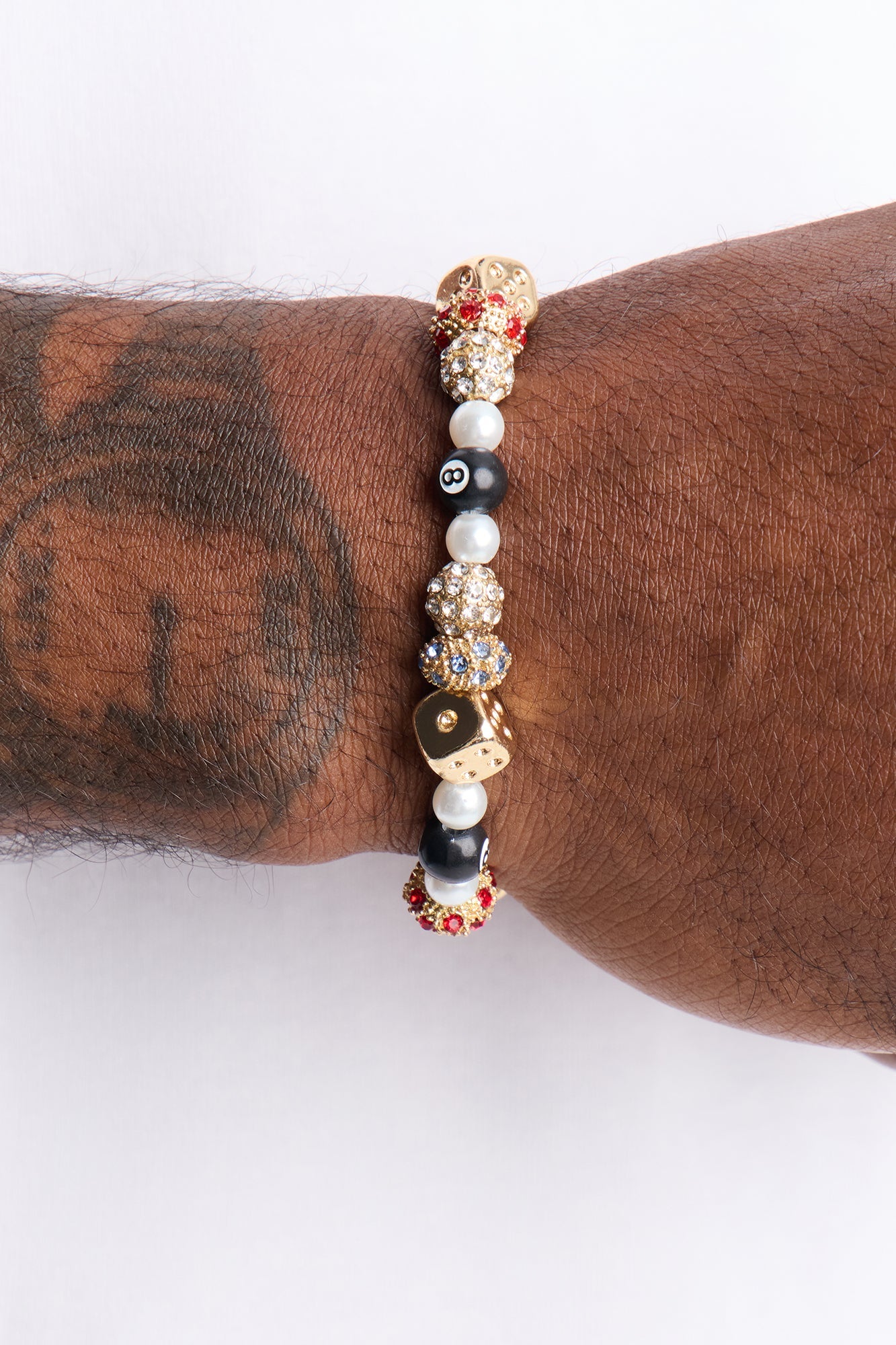 Lucky Shot Bead Bracelet - Gold Fashion Nova