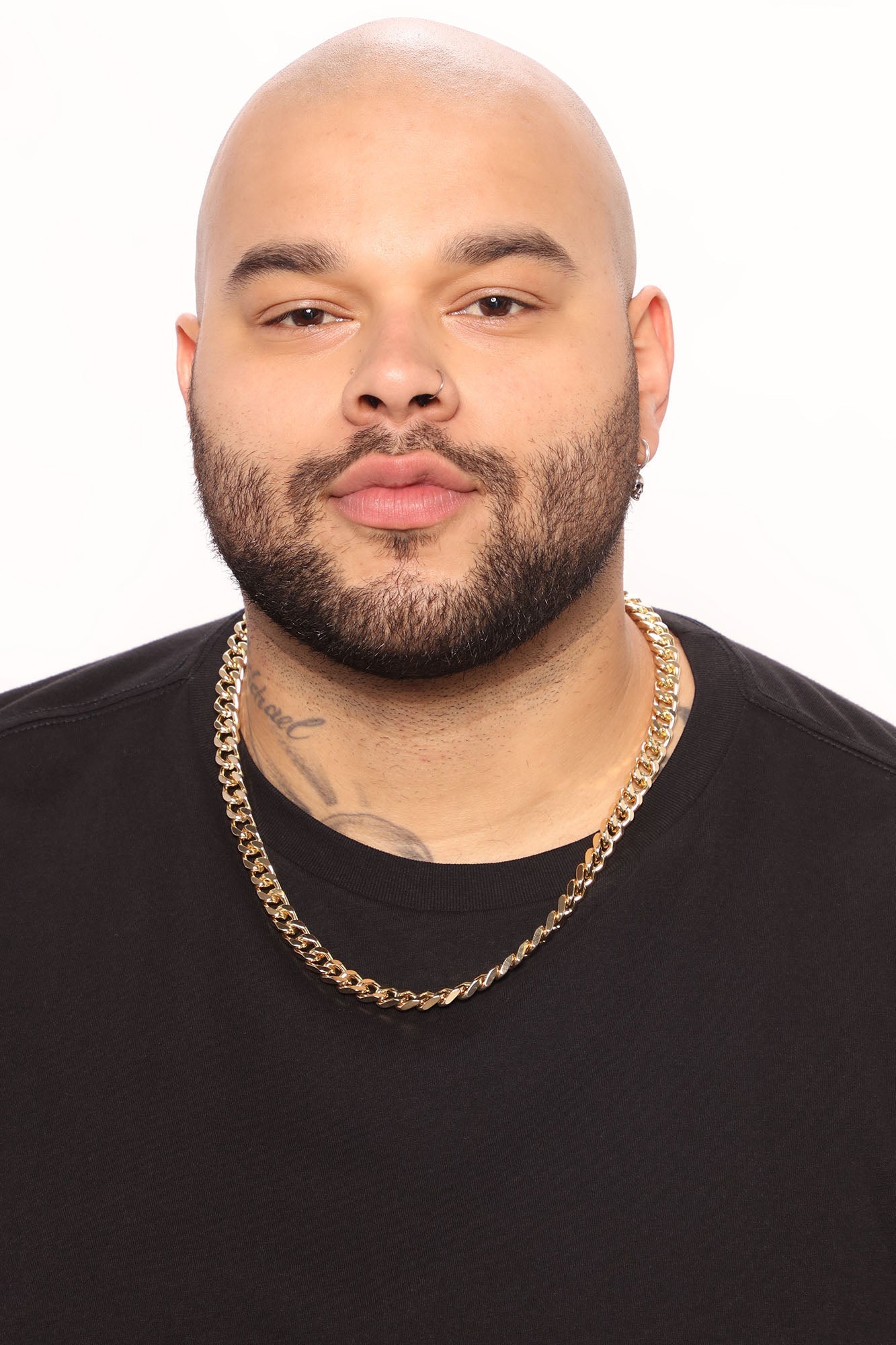 24″ Joe's Cuban Link Chain Necklace - Gold Fashion Nova