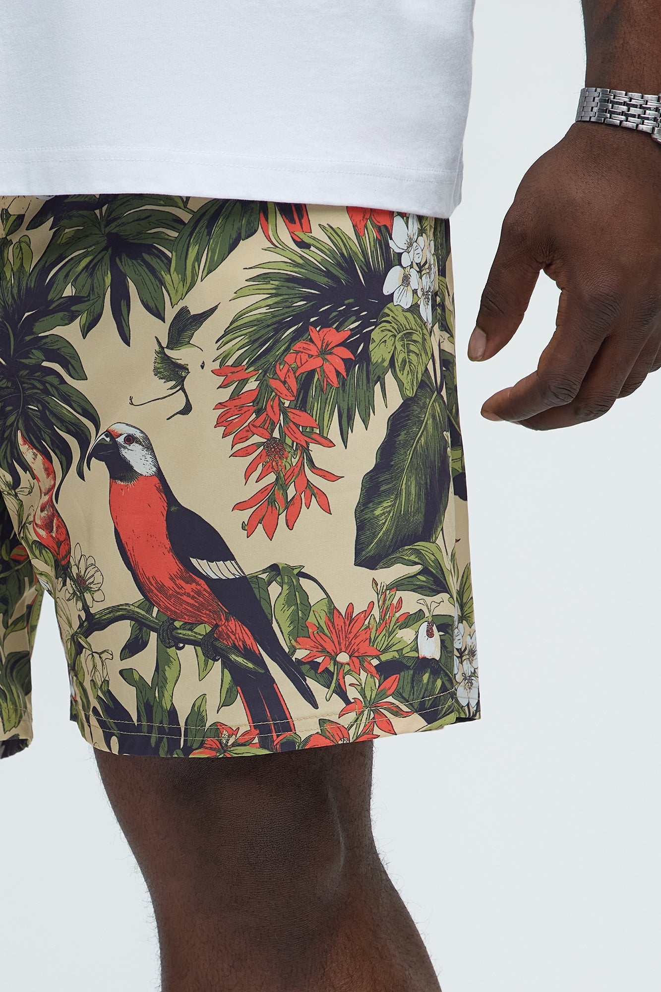 Rio Printed Swim Classic Trunk - Multi Color Fashion Nova