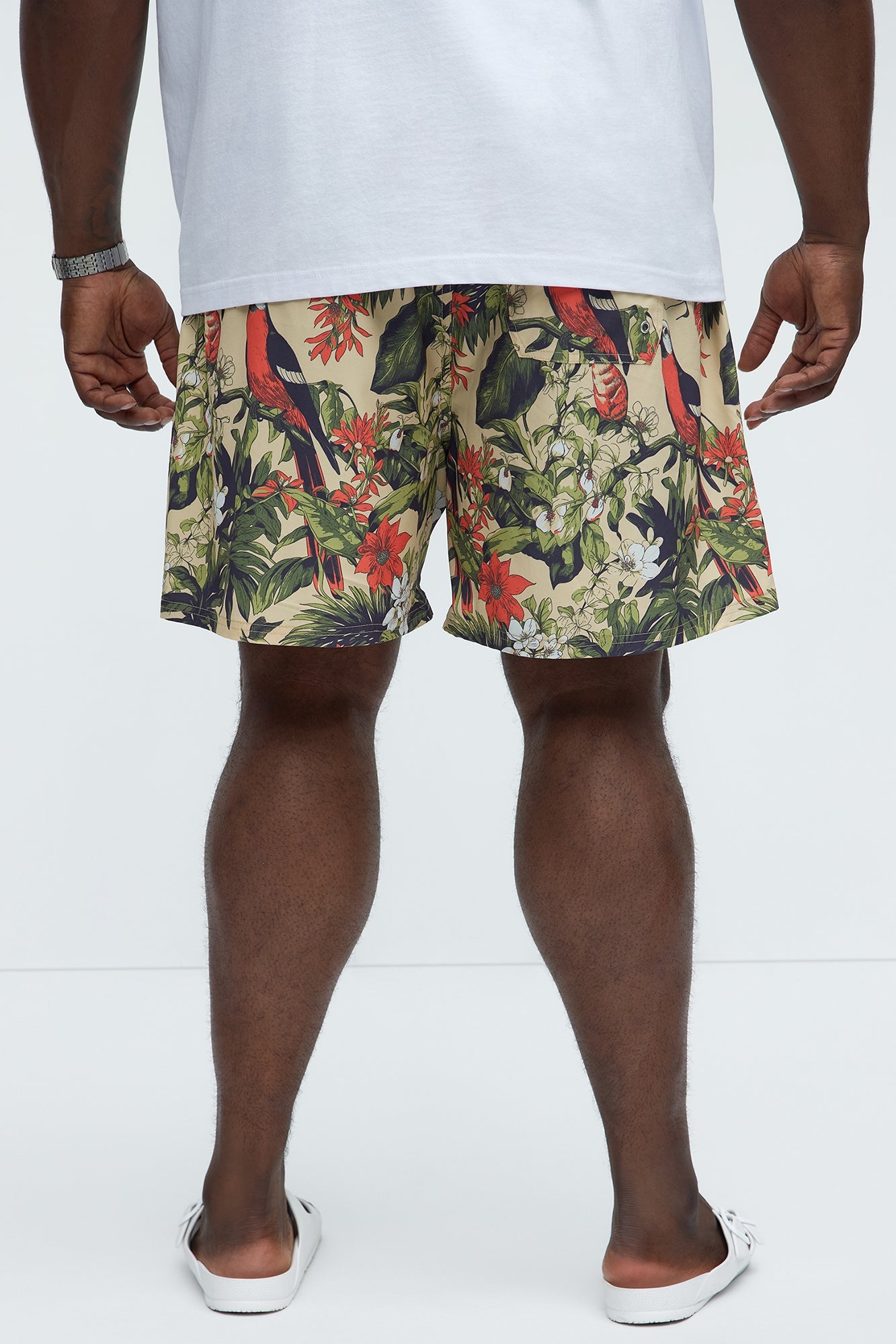 Rio Printed Swim Classic Trunk - Multi Color Fashion Nova