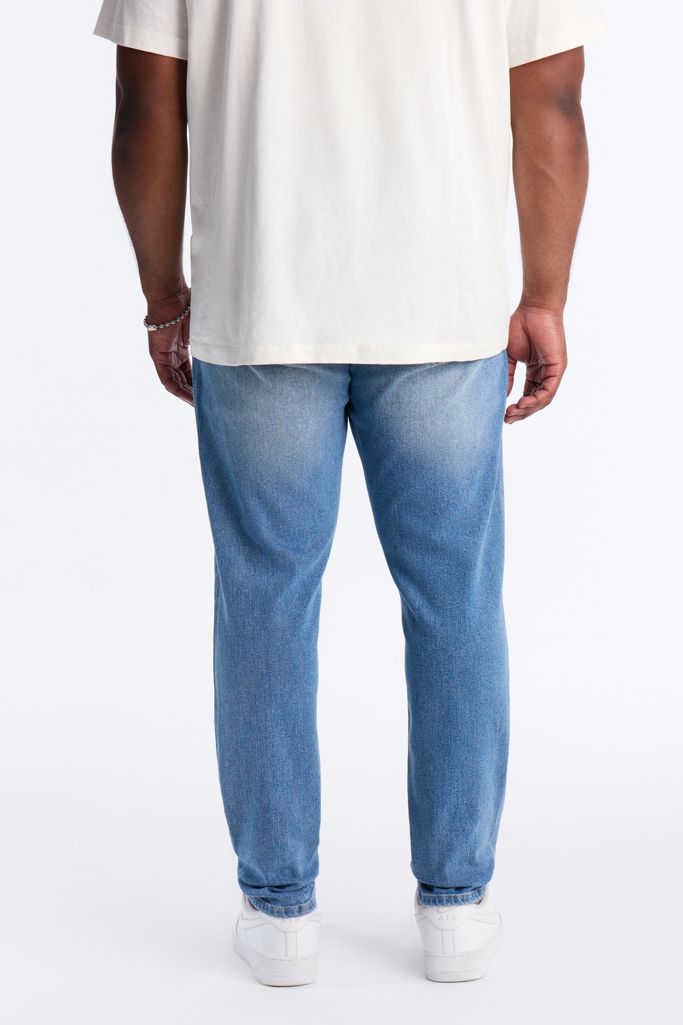 Essential Skinny Stretch Jean - Medium Blue Wash Fashion Nova