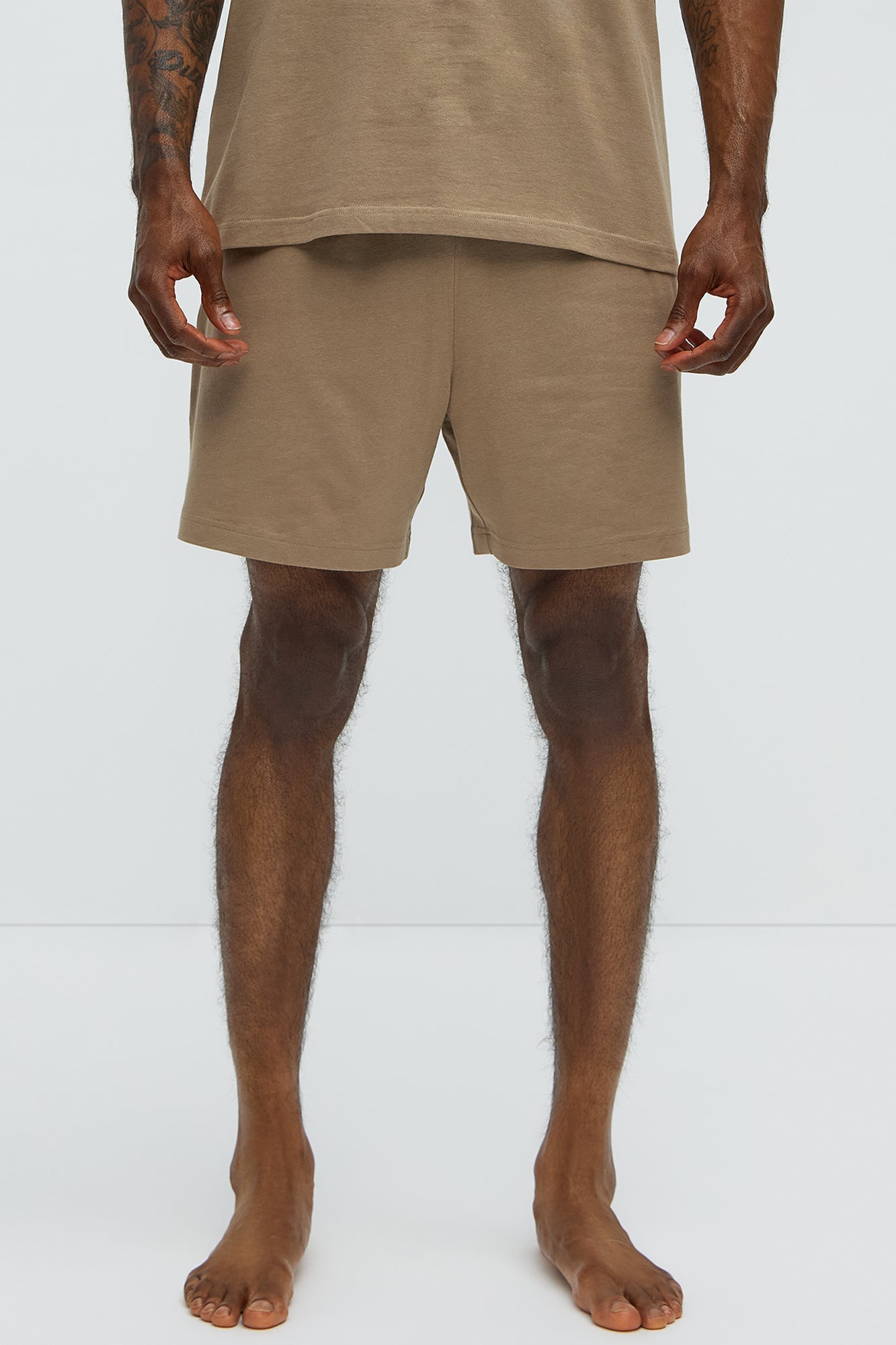 Essential Modal Lounge Shorts - Taupe Fashion Nova