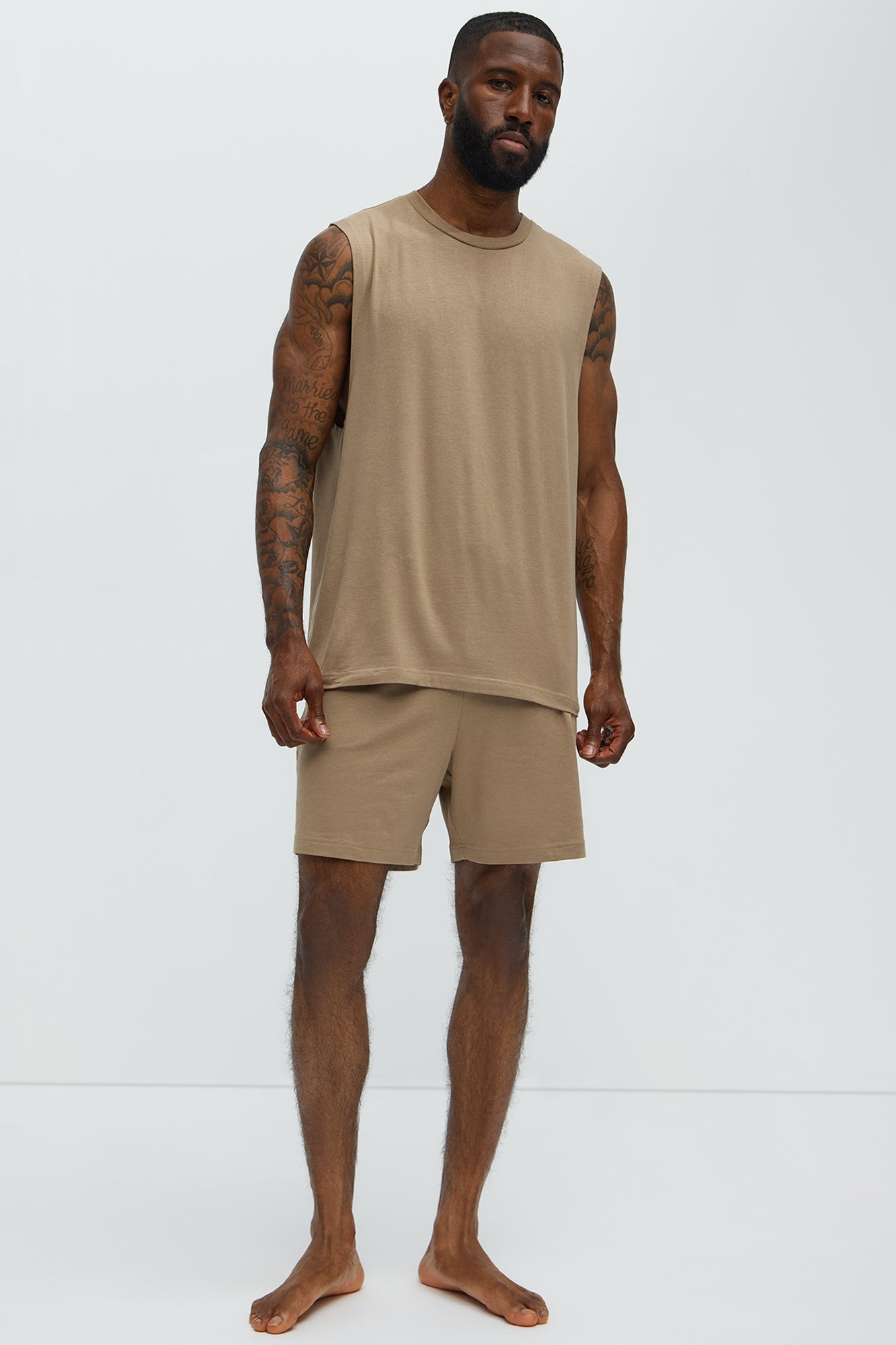 Essential Modal Lounge Shorts - Taupe Fashion Nova