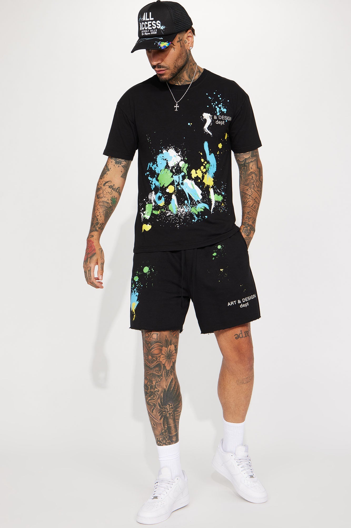 Art And Design Dept Shorts - Black Fashion Nova
