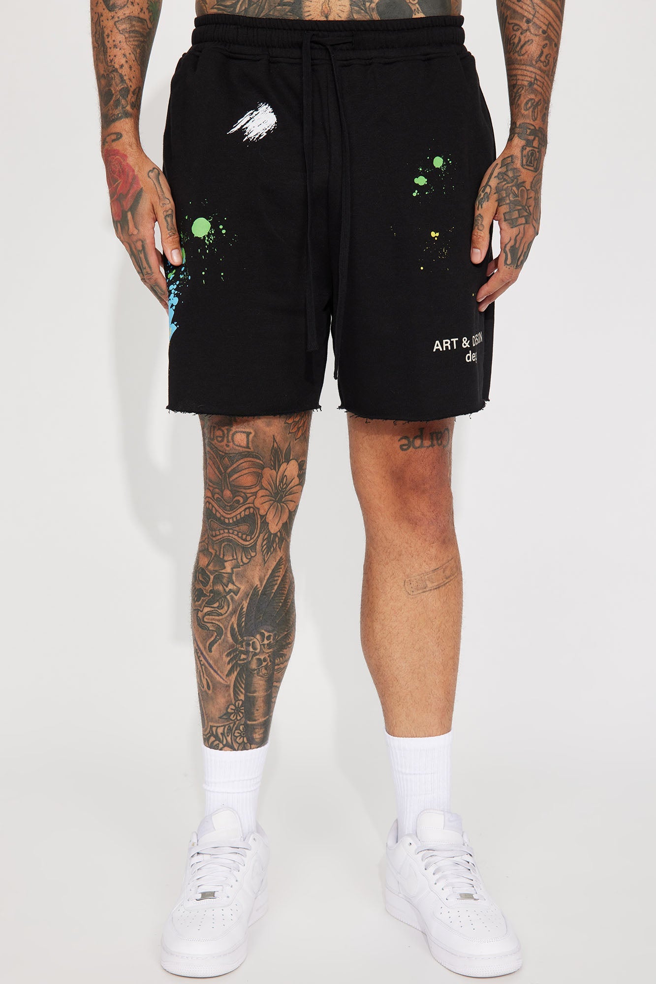 Art And Design Dept Shorts - Black Fashion Nova