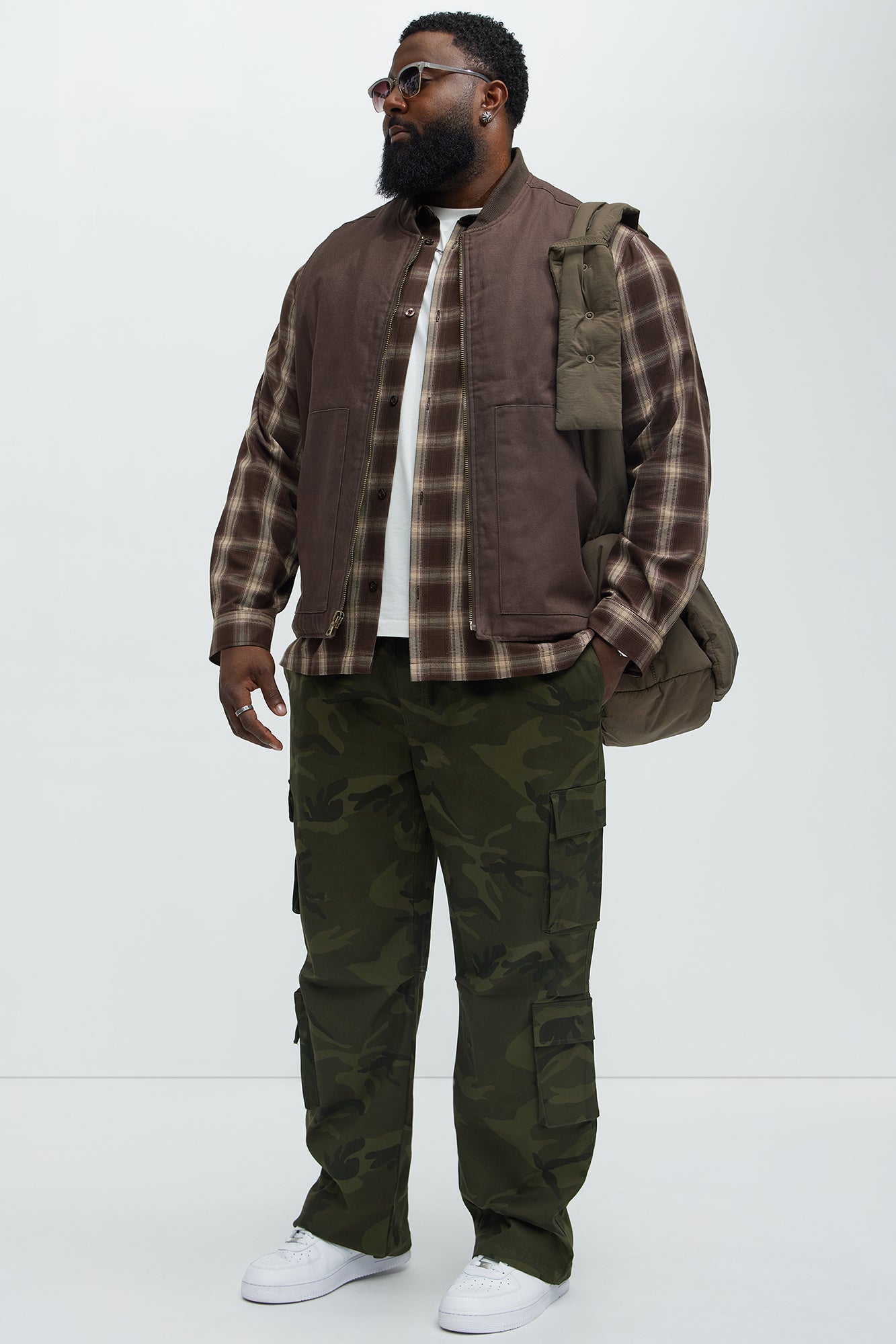 Stay On It Straight Cargo Pants - Camouflage Fashion Nova