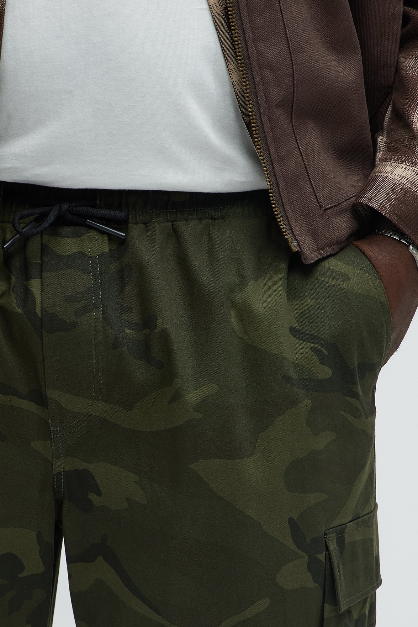Stay On It Straight Cargo Pants - Camouflage Fashion Nova