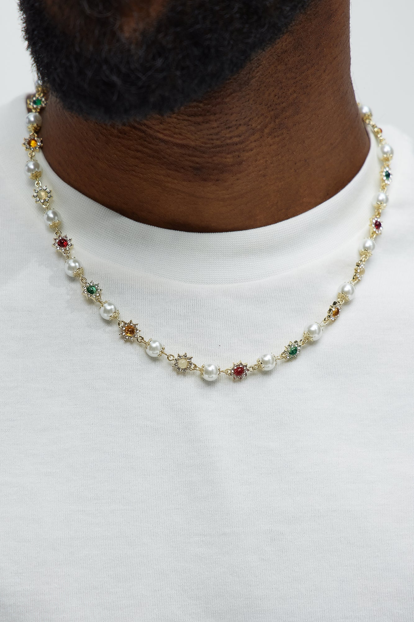 Newbridge Beaded Necklace - Gold Fashion Nova