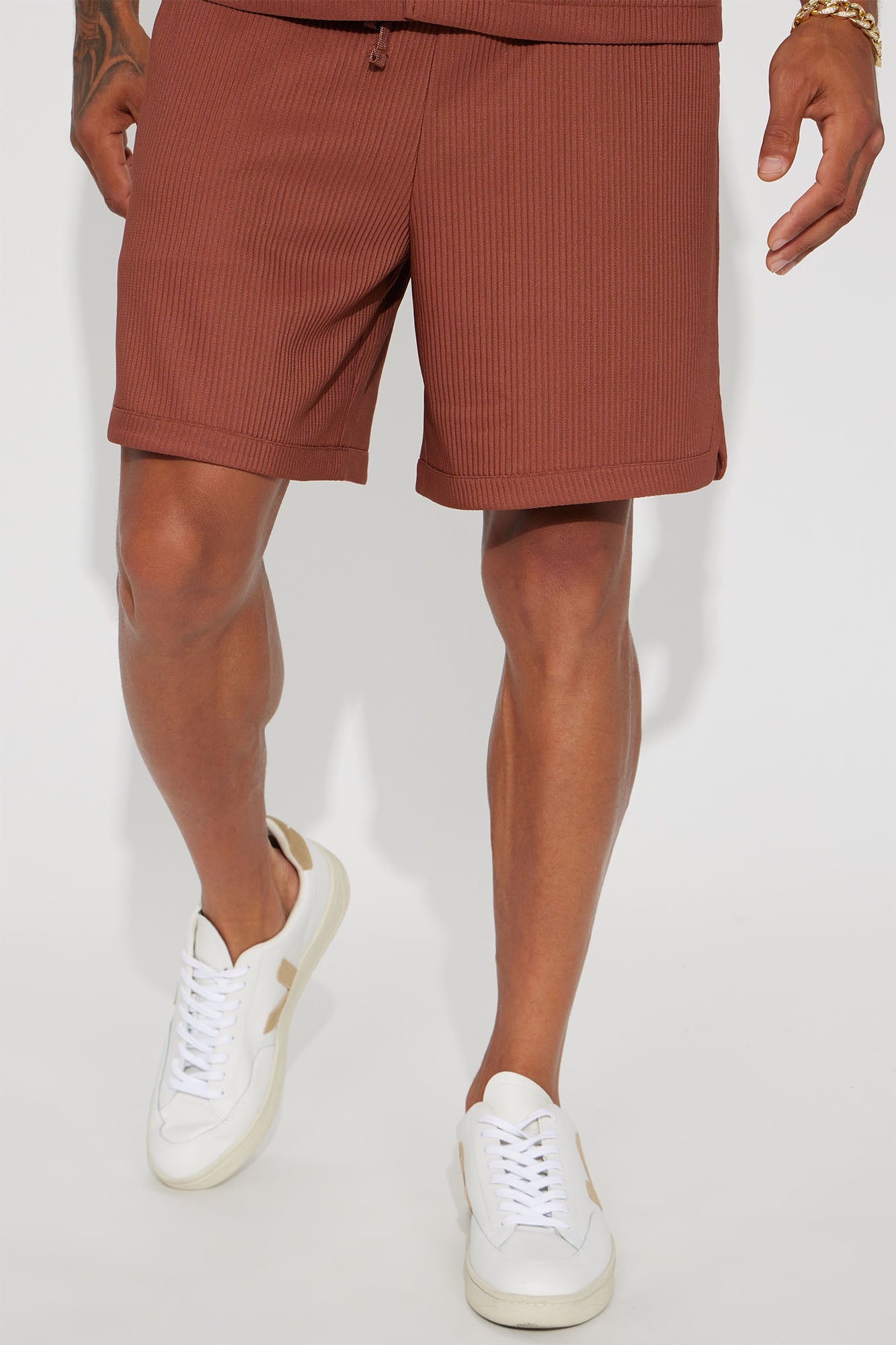 Show Up Basketball Short - Chocolate Fashion Nova