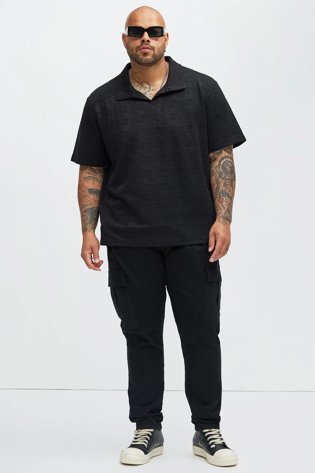 Kyle Slim Cargo Pants - Black Fashion Nova