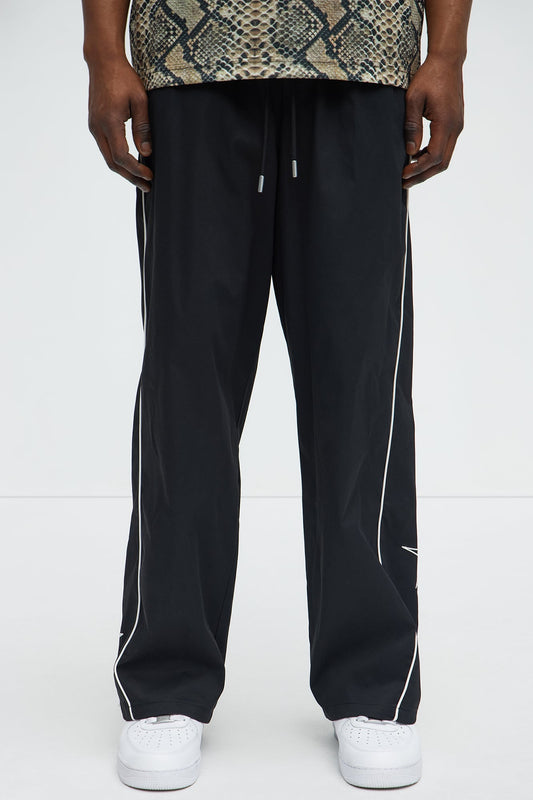 Star Boi Baggy Pants - Black Fashion Nova