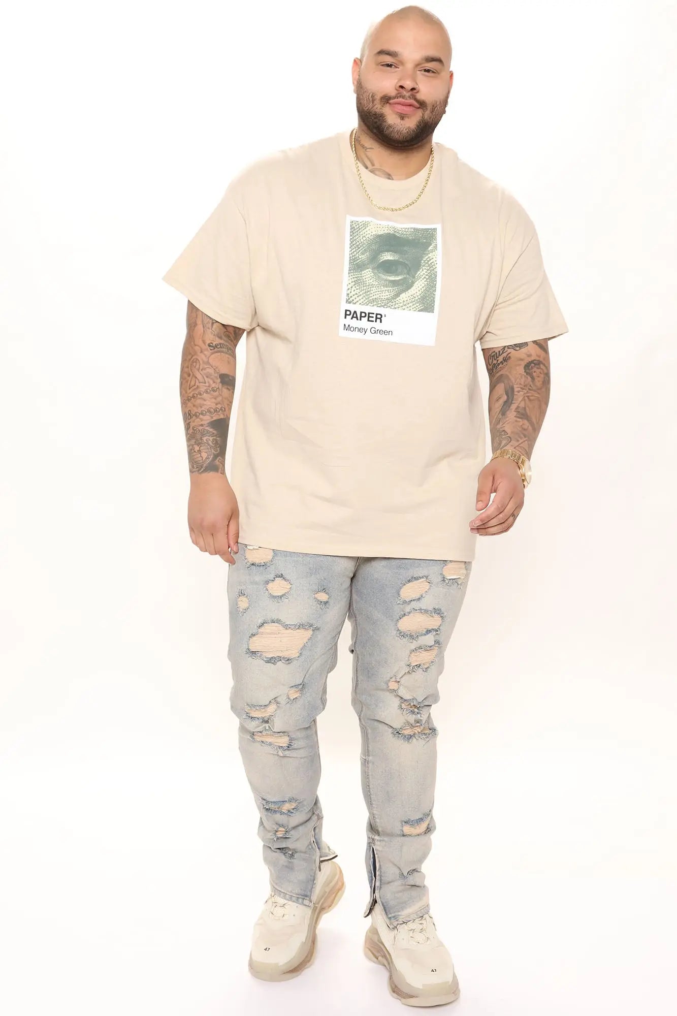 Stay Positive Skinny Jean - Light Blue Wash Fashion Nova